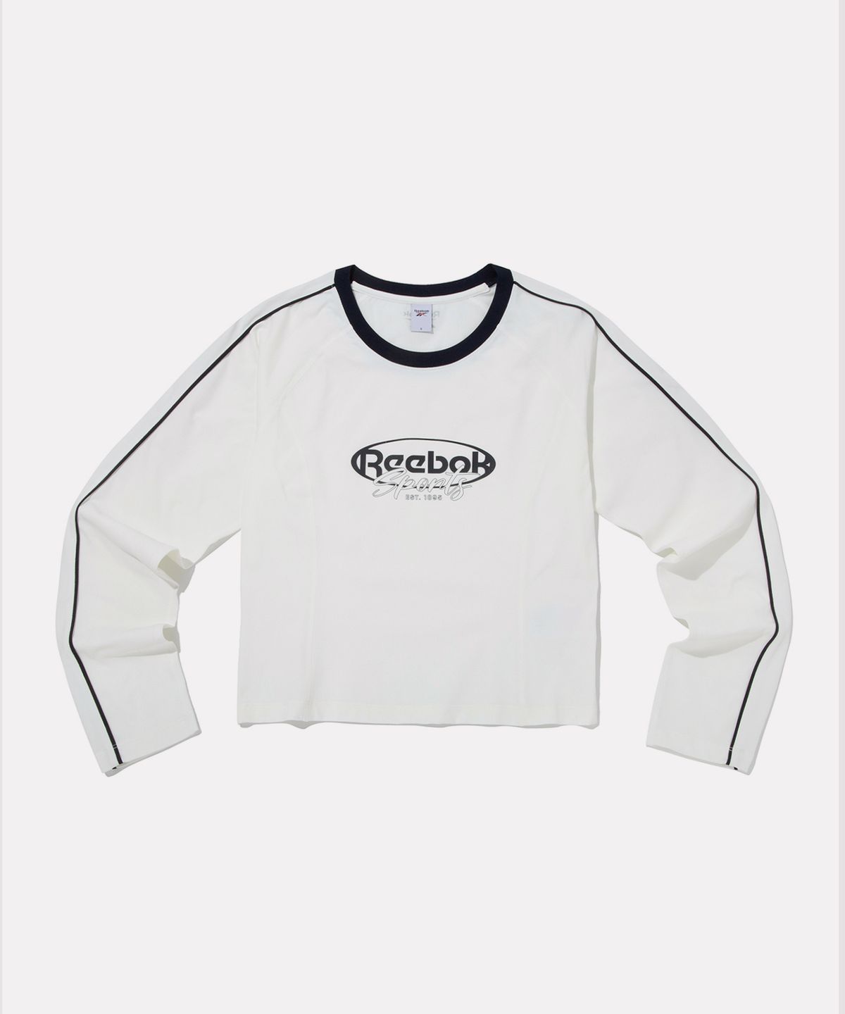 리복(REEBOK) 나노 피티드 긴팔 티셔츠 (W) - 화이트