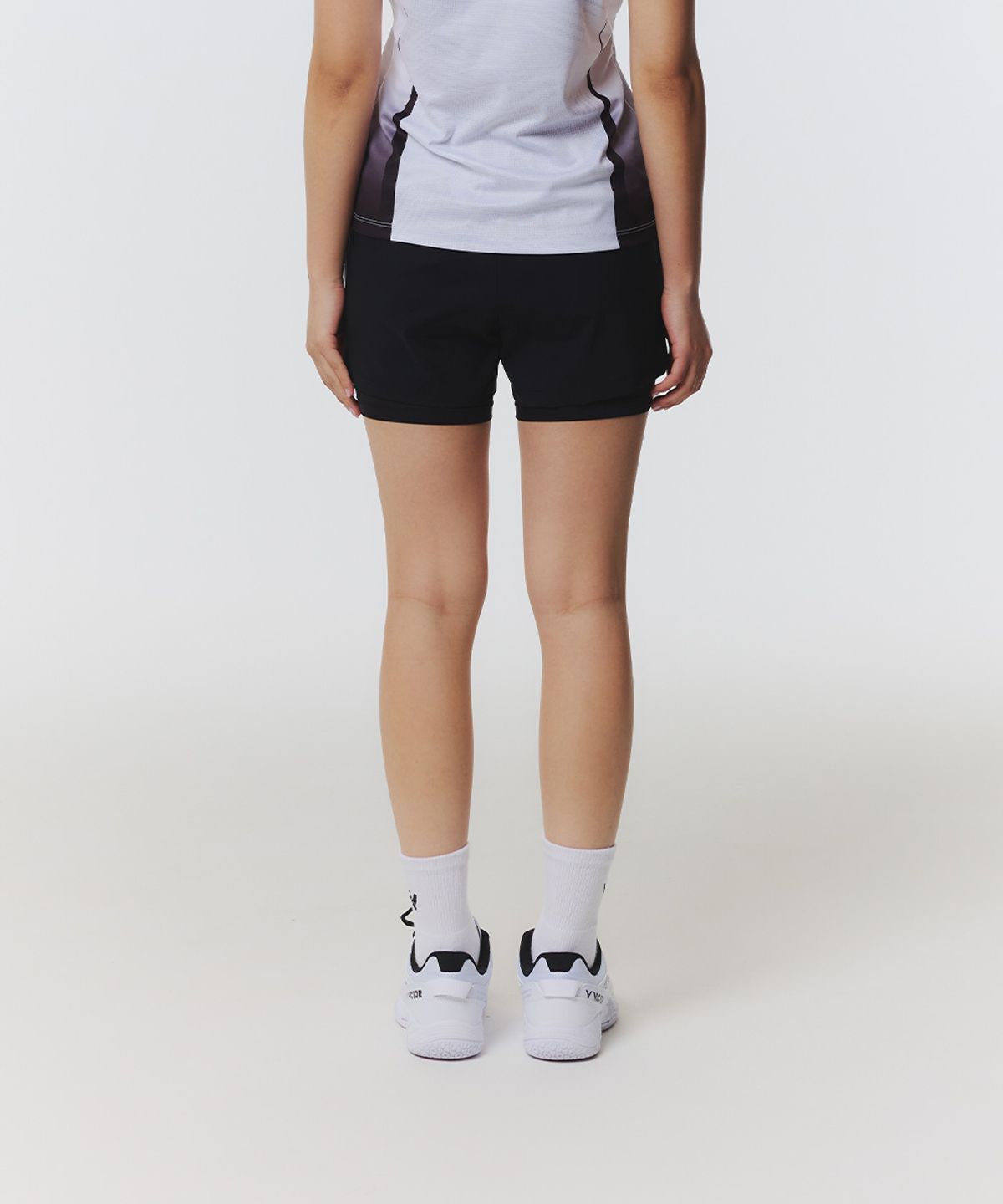 빅터(VICTOR) SAFE FIT LEGGINGS 배드민턴 여성 반바지 (VT26APS001F)