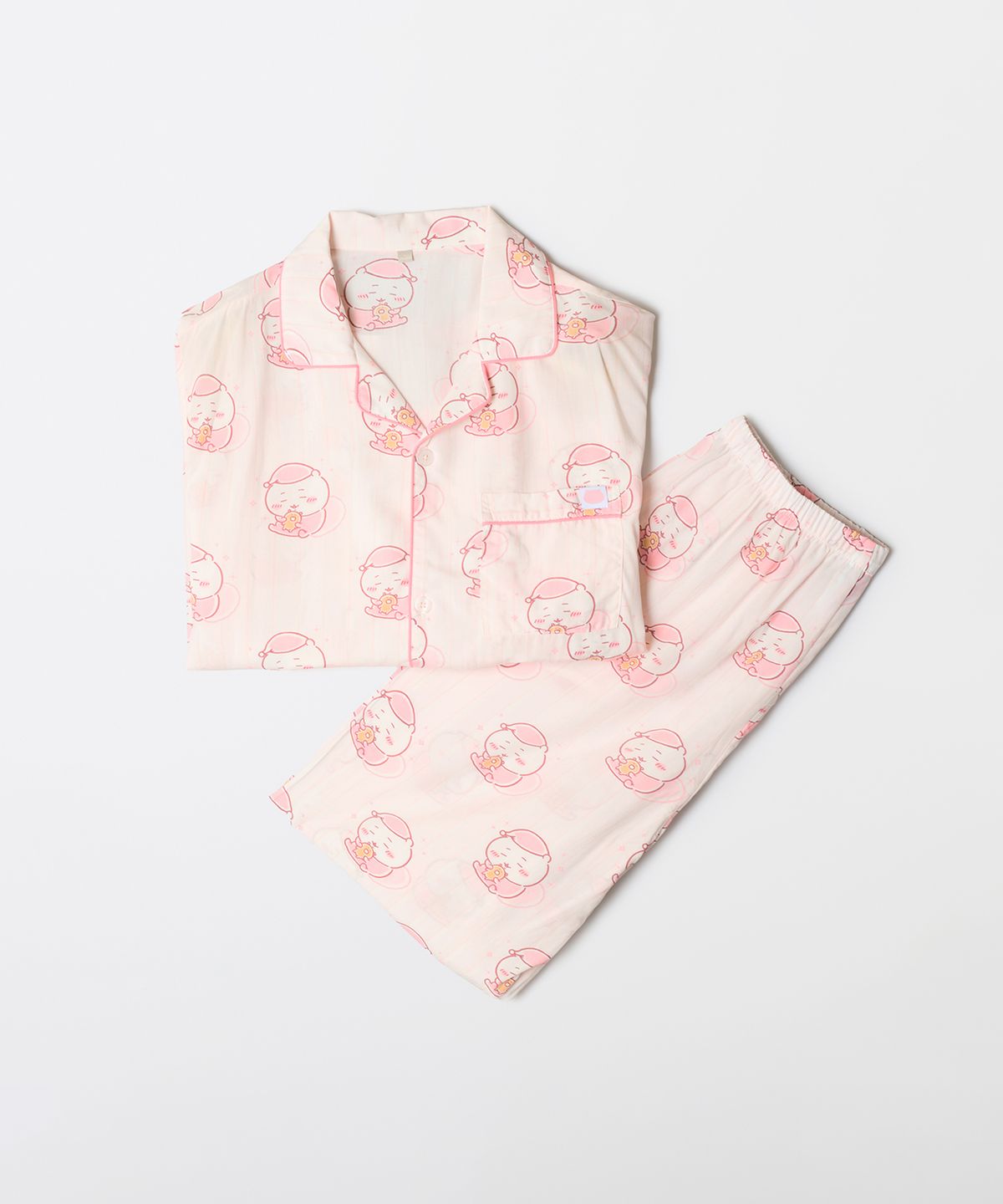 스파오(SPAO) [먼작귀] 먼가 작고 귀여운 긴팔 파자마(PINK)_SPPPG23U10
