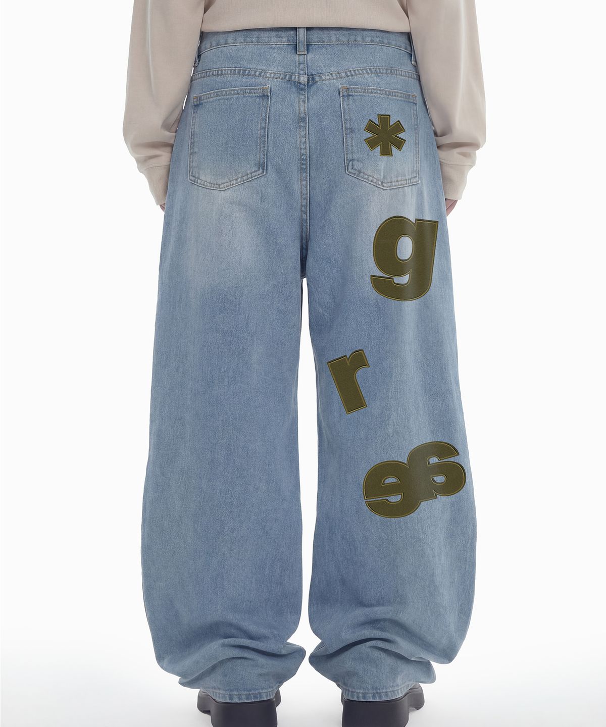 그레이버(GRAVER) [UNISEX]GRAE-S SPOT 와이드 커브드 진_3color