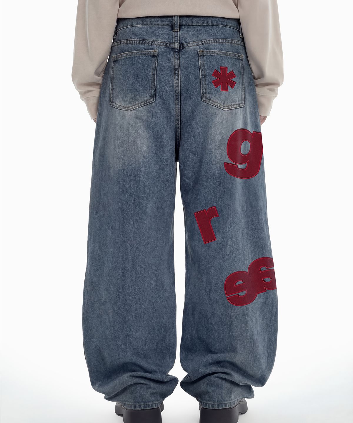 그레이버(GRAVER) [UNISEX]GRAE-S SPOT 와이드 커브드 진_3color