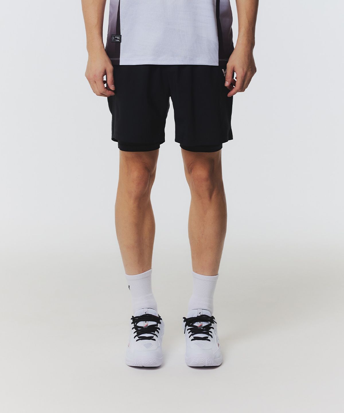 빅터(VICTOR) SAFE FIT LEGGINGS 배드민턴 남성 반바지 (VT26APS001M)