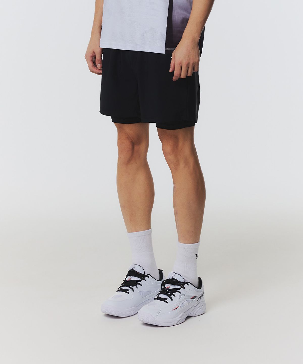 빅터(VICTOR) SAFE FIT LEGGINGS 배드민턴 남성 반바지 (VT26APS001M)