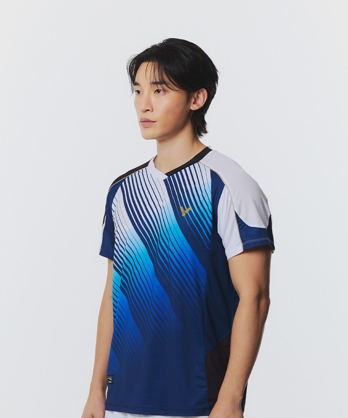 빅터(VICTOR) HERITAGE BLUE 배드민턴 남성 티셔츠 (VT26AGW014M)