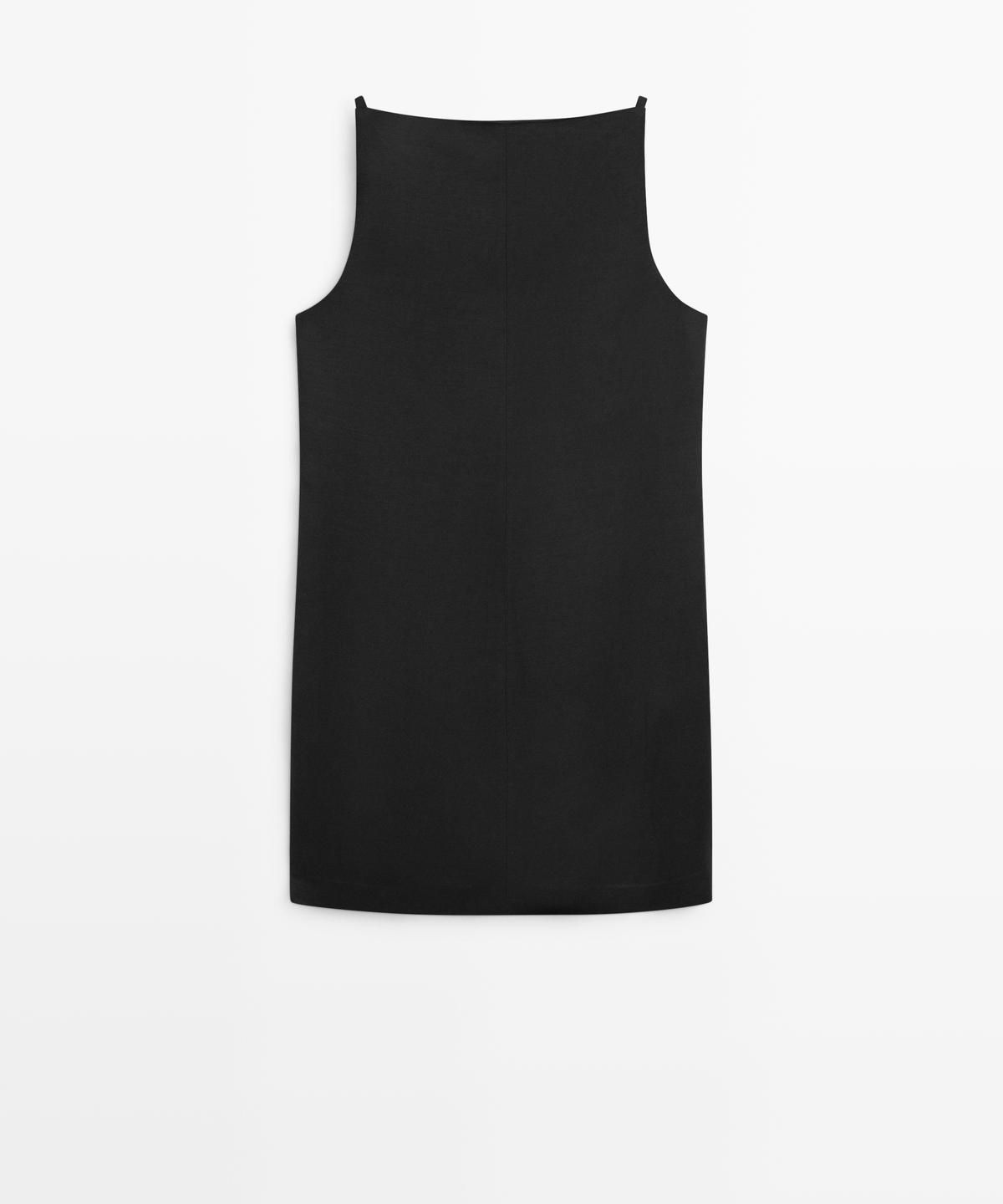 마시모두띠(MASSIMO DUTTI) 플루이드 미니 드레스