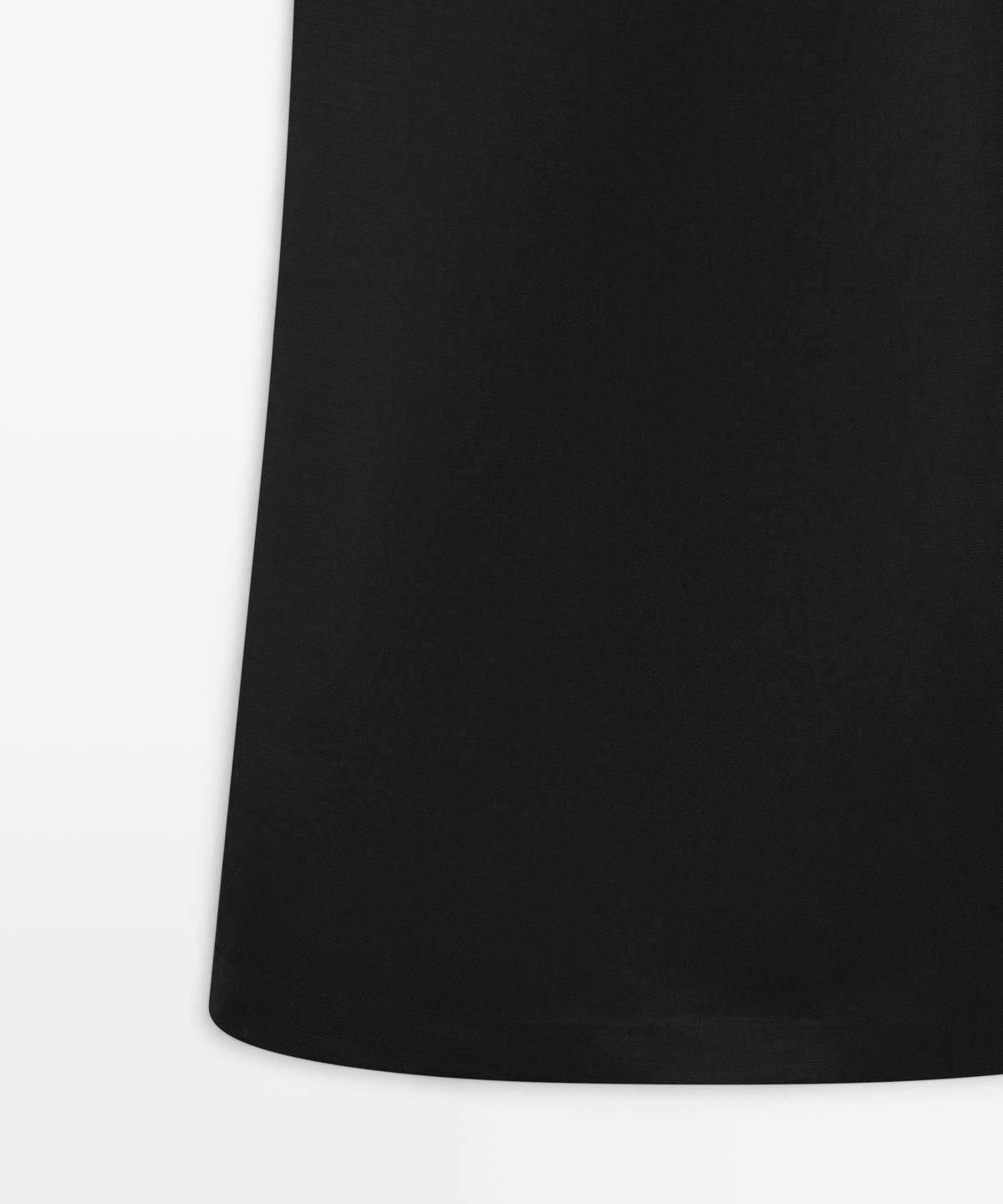 마시모두띠(MASSIMO DUTTI) 플루이드 미니 드레스
