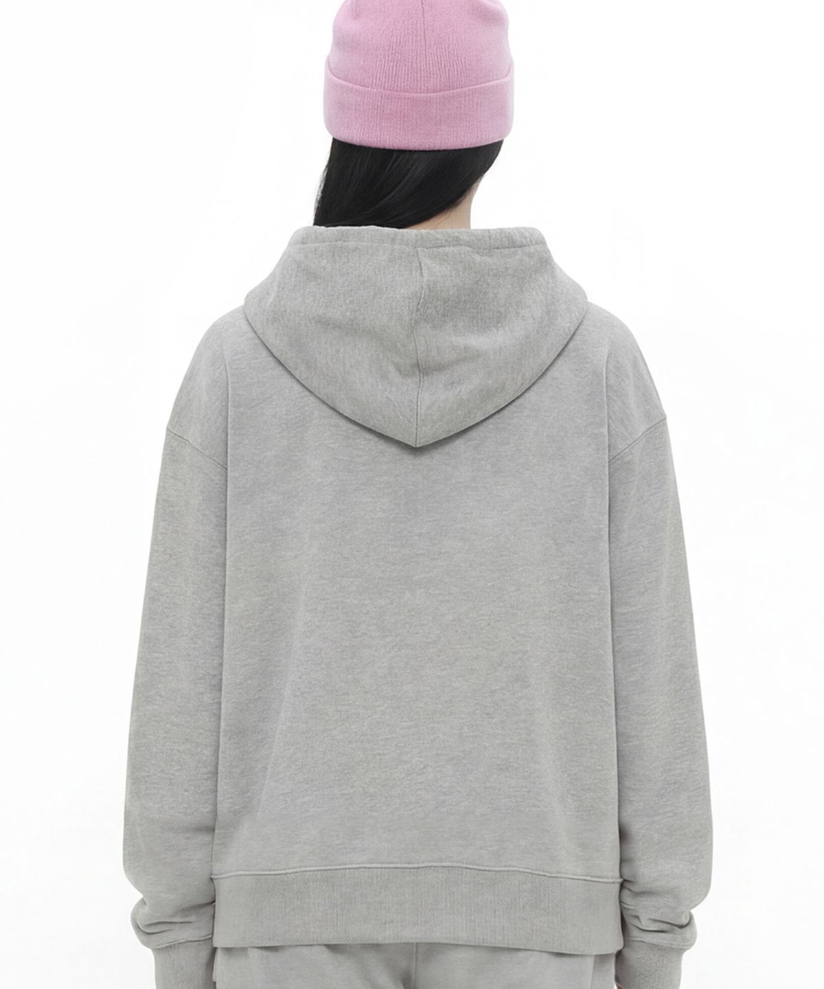 그레이버(GRAVER) [UNISEX]CAT GEL 후드집업_GRAY