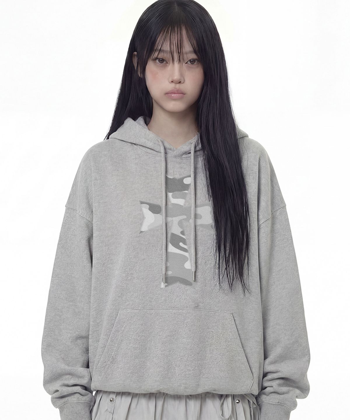 그레이버(GRAVER) [UNISEX]DOT CROSS_CAMO 후드티_3color