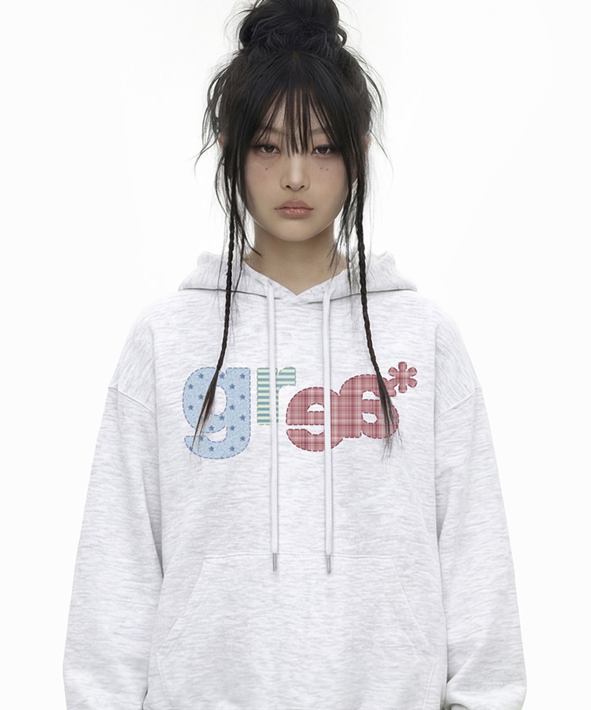 그레이버(GRAVER) [UNISEX]GRAE-S PATCH 후드티_3color