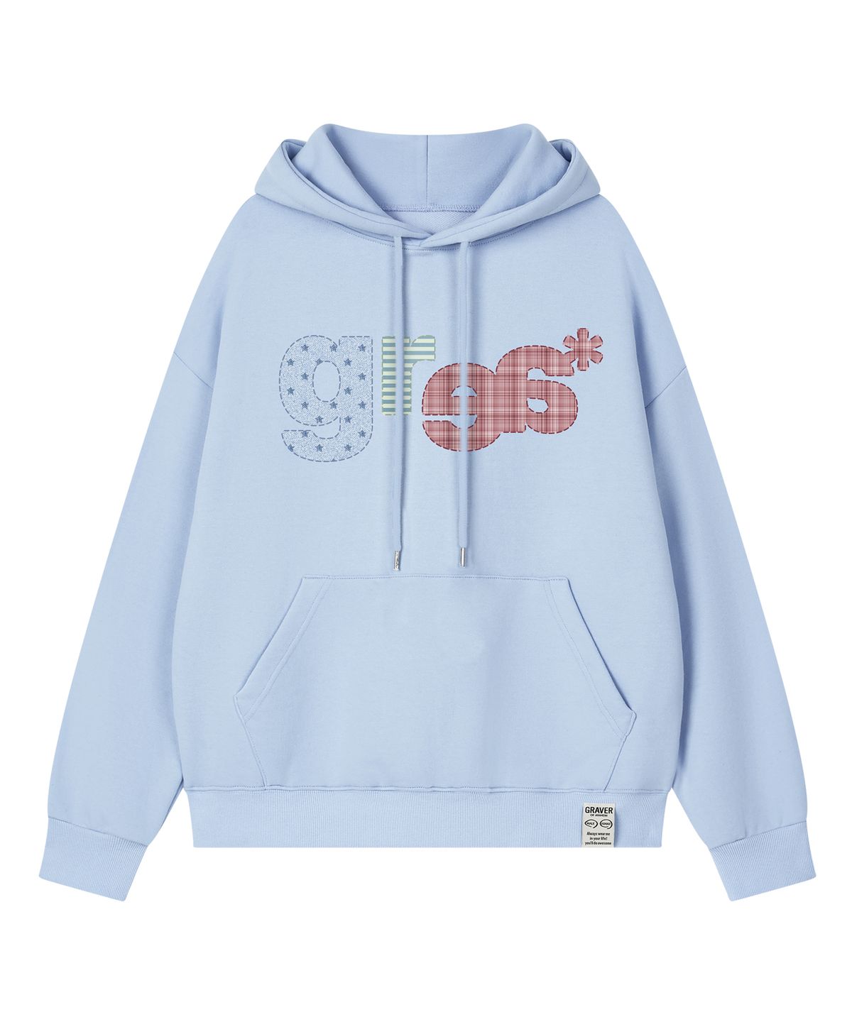 그레이버(GRAVER) [UNISEX]GRAE-S PATCH 후드티_3color
