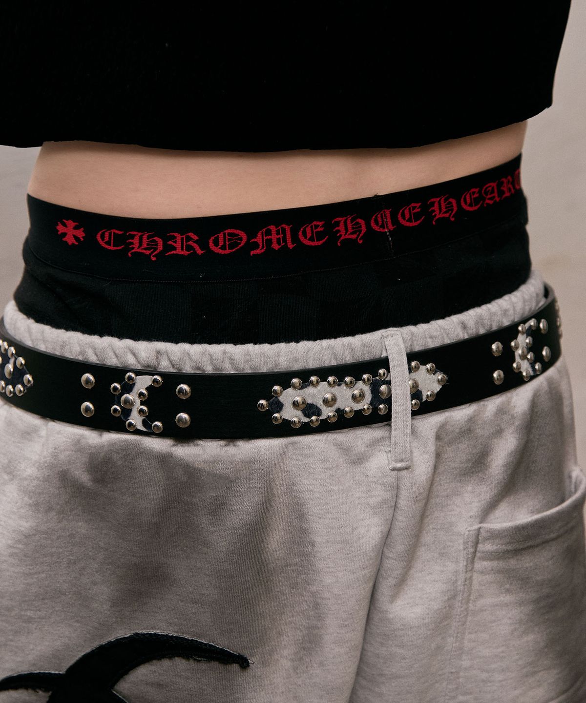 피마다지윈(PIMADAZIWIN) Signature Cow Belt_[Black]