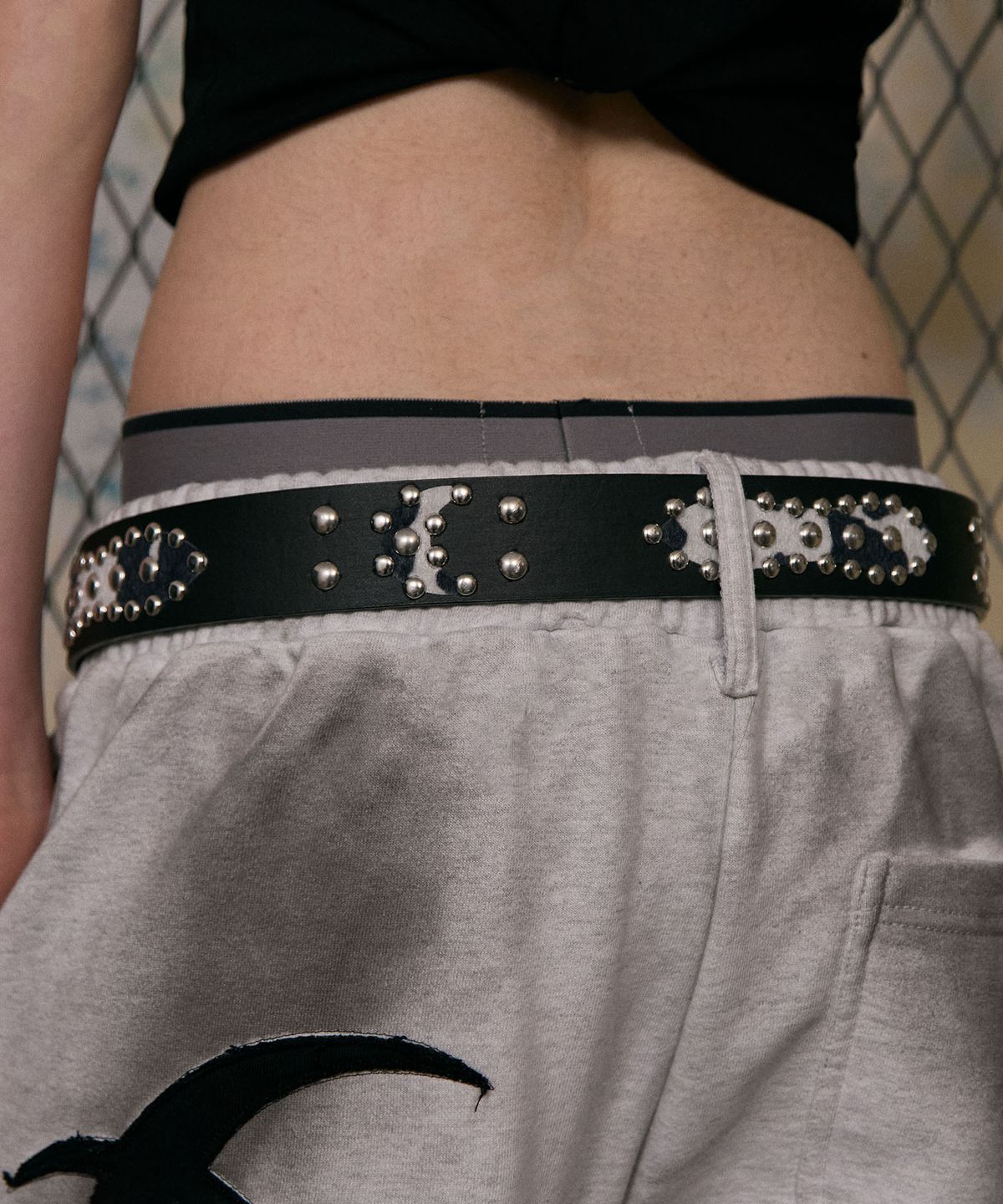 피마다지윈(PIMADAZIWIN) Signature Cow Belt_[Black]