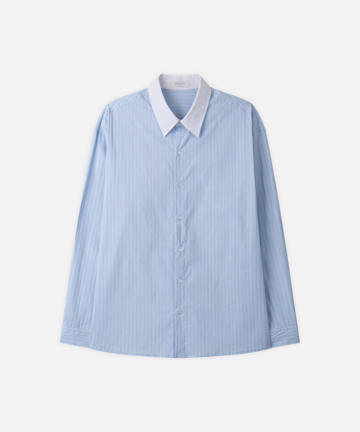 드로우핏(DRAW FIT) 클레릭 스트라이프 셔츠 [SKY BLUE]