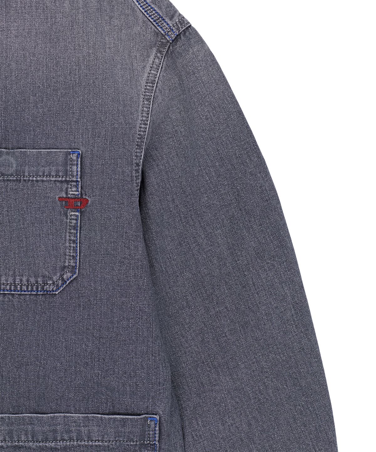 디젤(DIESEL) D-스탁-U-L 데님 재킷 - 그레이 / A2072609N8307