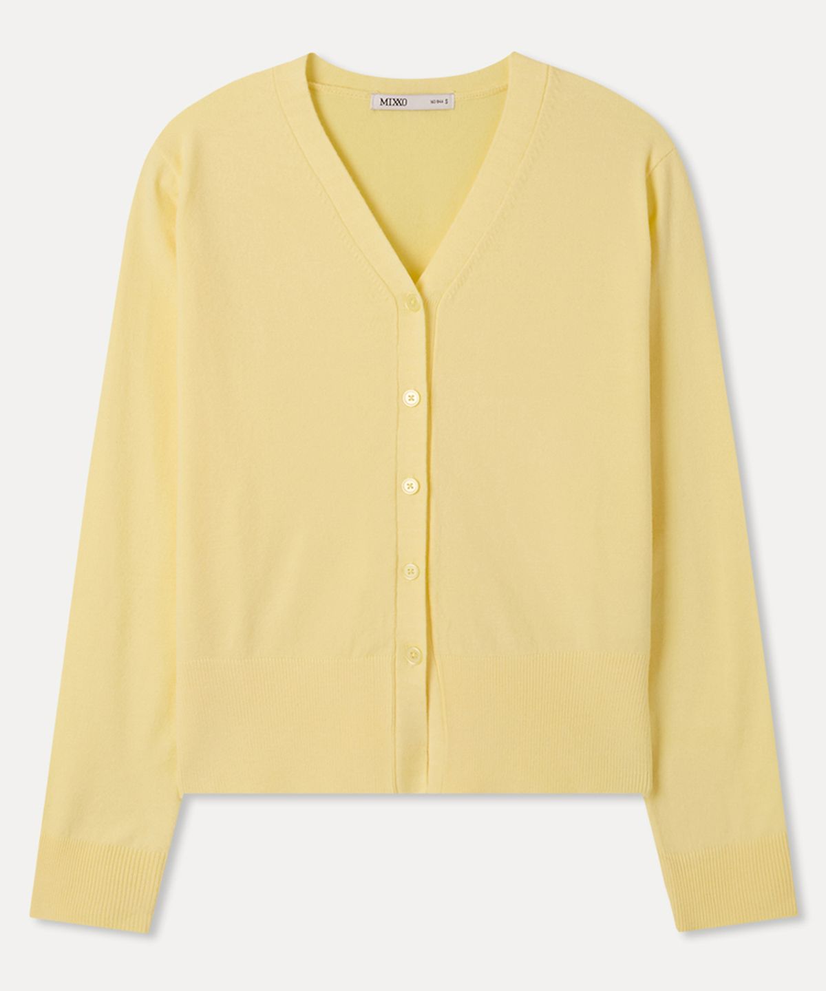 미쏘(MIXXO) [에센셜] V넥 가디건_MIWCKG320T