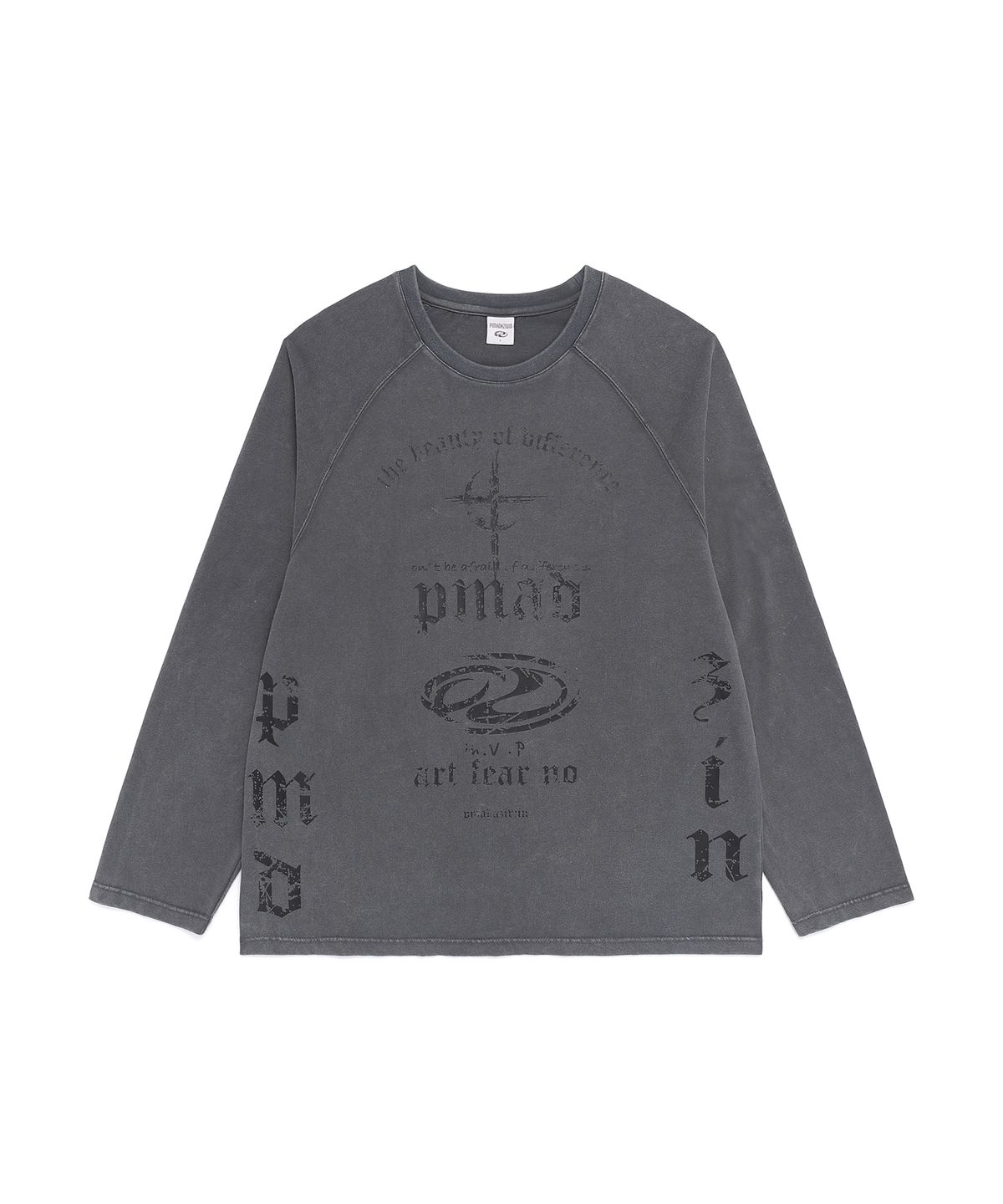 피마다지윈(PIMADAZIWIN) Dark Label Sulfur T-shirt_3Color
