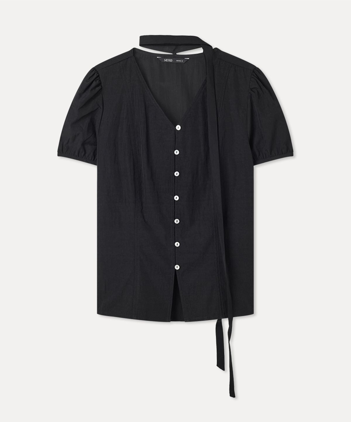 미쏘(MIXXO) 타이 블라우스_MIWBLG301G MIWBWG50QG MIWBWG70QG