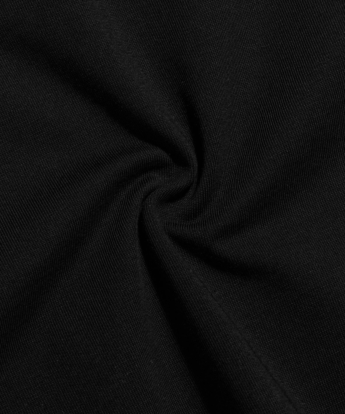 브론슨(BRONSON) 10.6 oz Cotton Short Sleeve Henley Tee Black