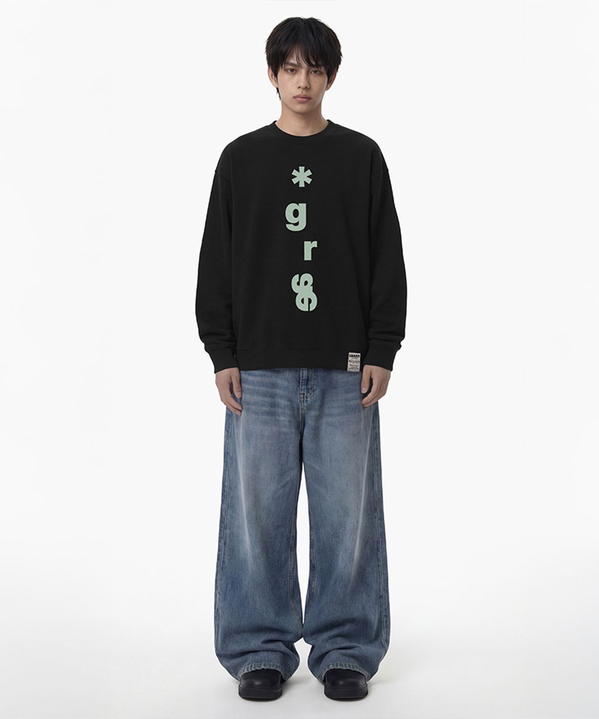 그레이버(GRAVER) [UNISEX]GRAE-S vertical 맨투맨_4color