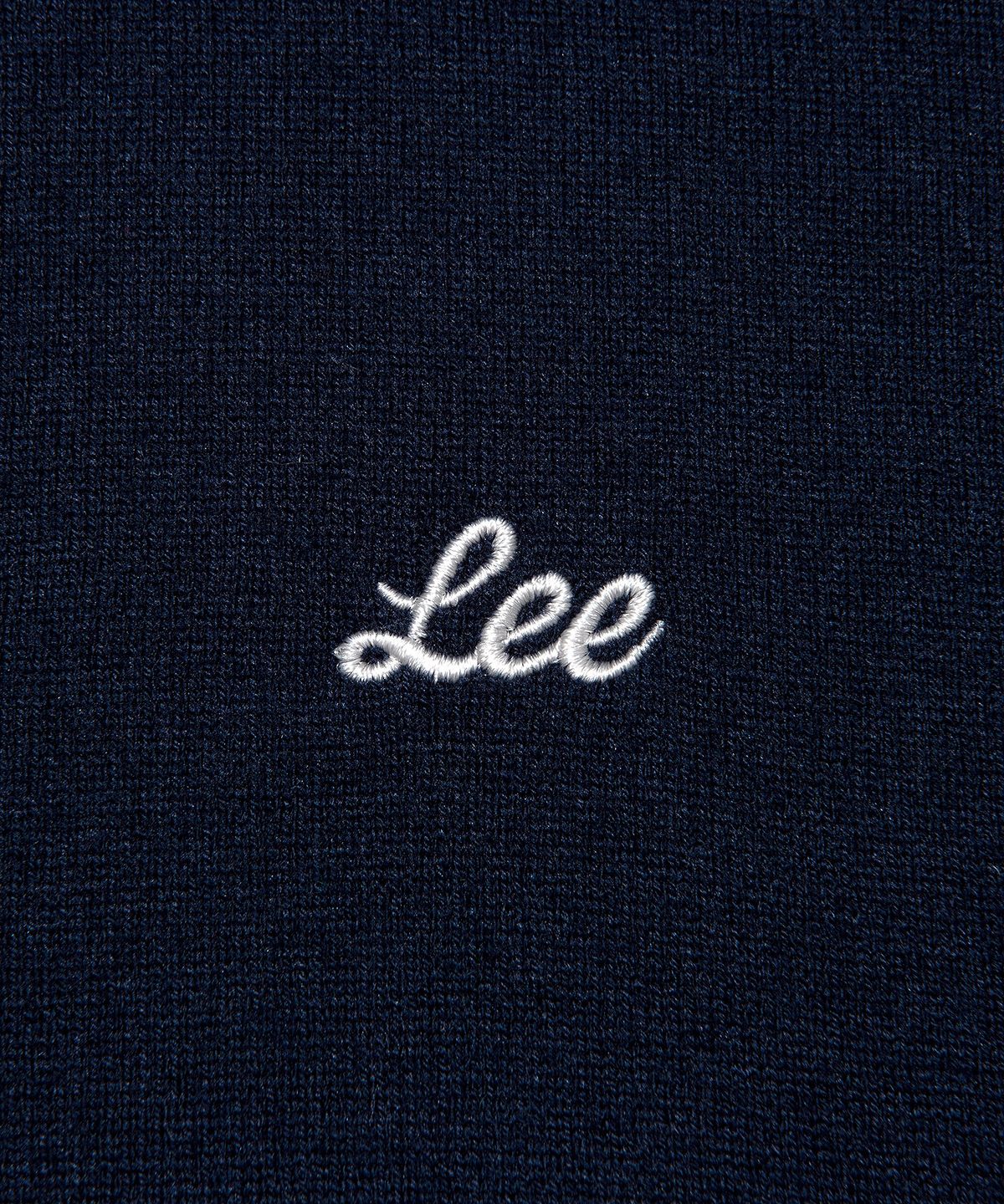 리(LEE) 우먼 라운드넥 가디건 네이비