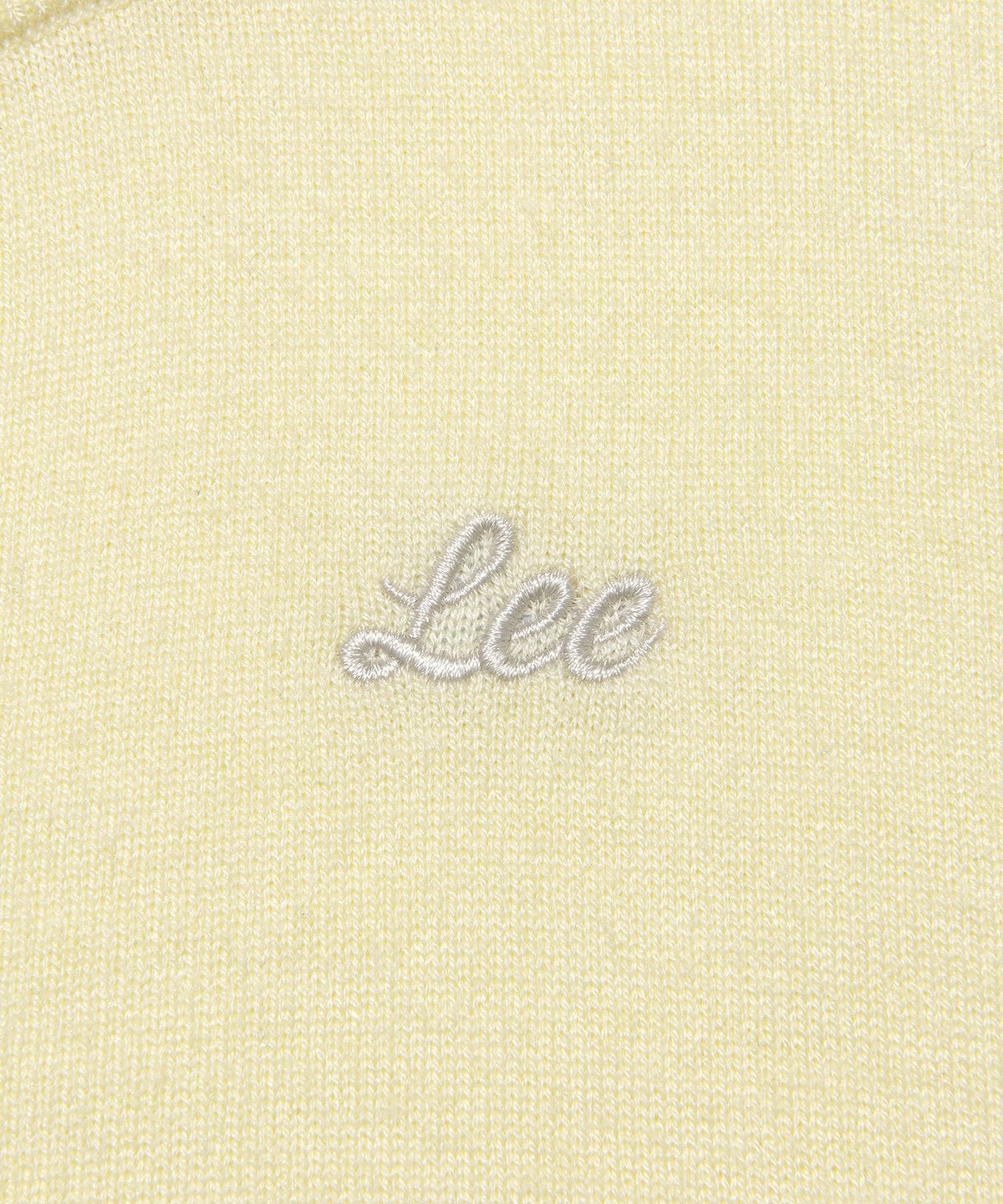 리(LEE) 우먼 라운드넥 가디건 버터