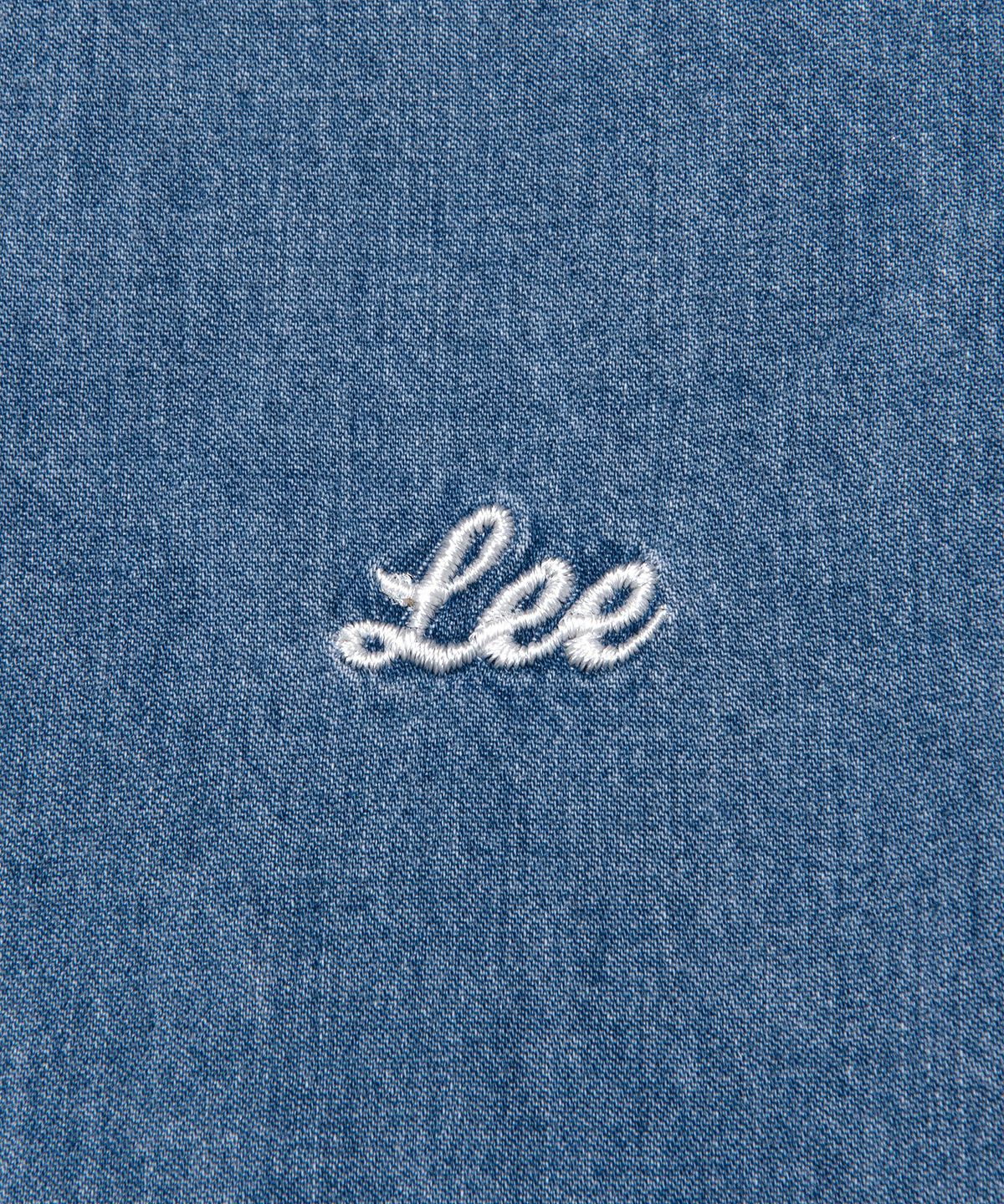 리(LEE) 우먼 베이직 데님 셔츠 인디고 미듐