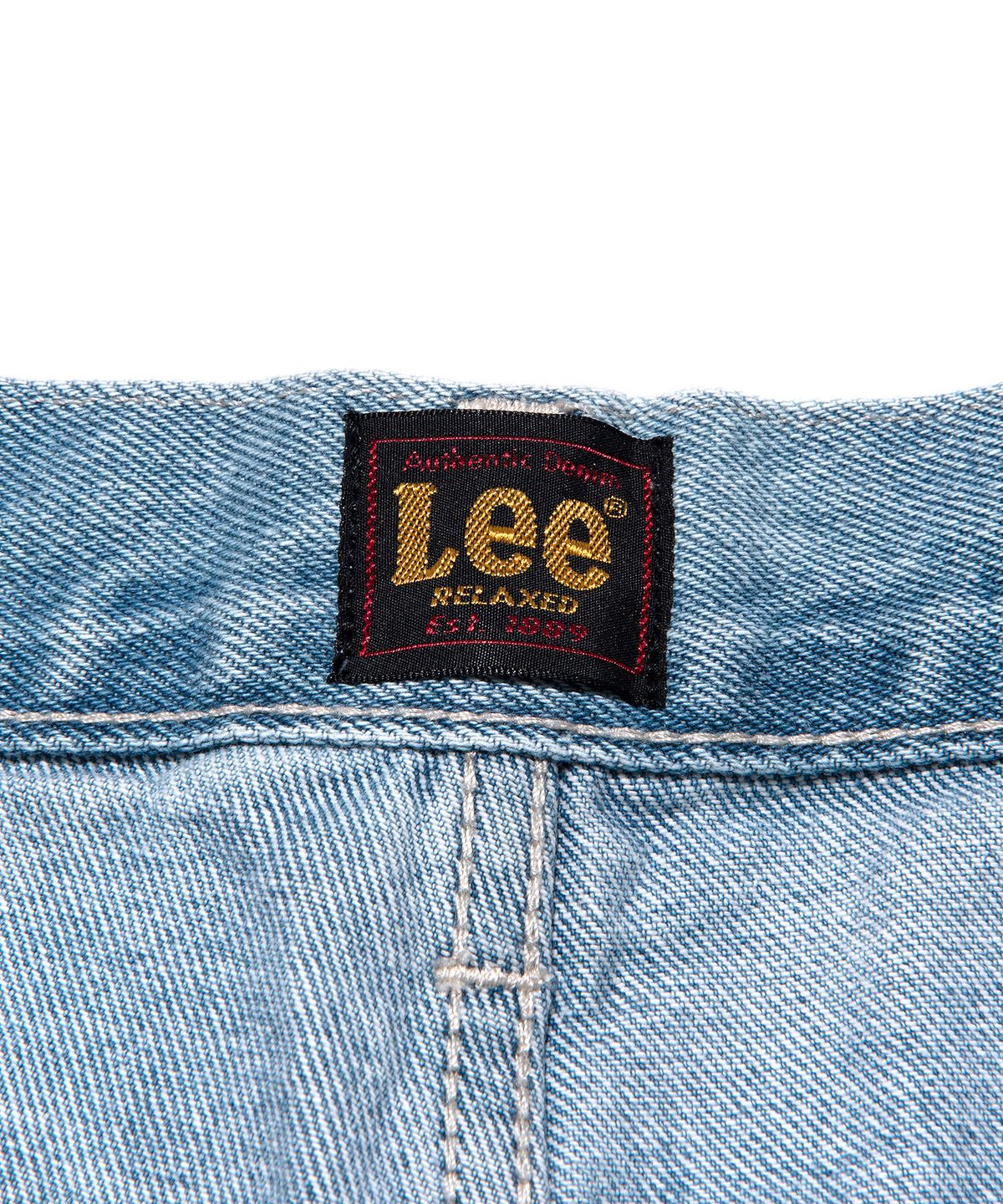 리(LEE) 맨 릴랙스드핏 데님 팬츠 인디고 라이트