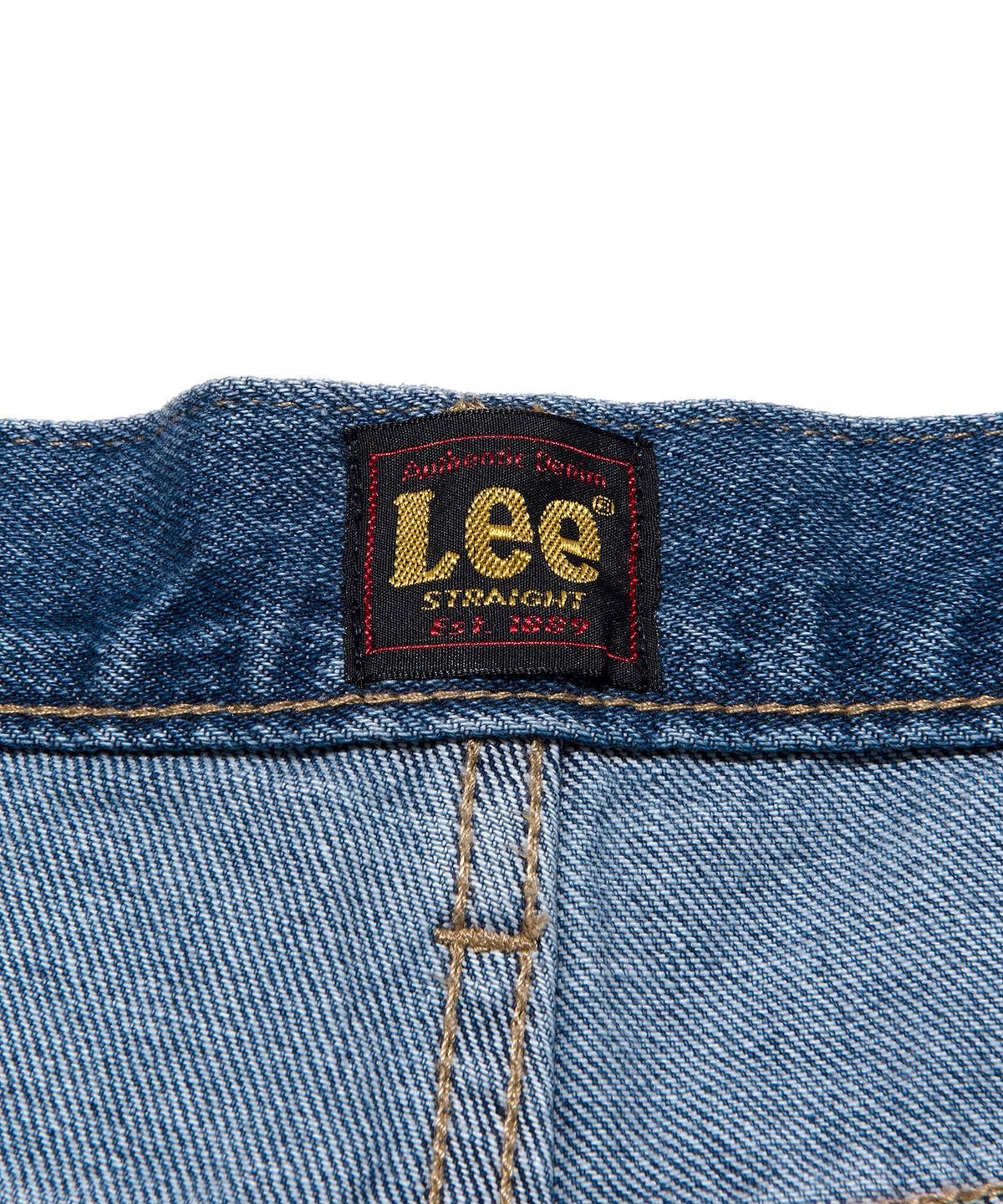리(LEE) 맨 스트레이트핏 데님 팬츠 인디고 미듐
