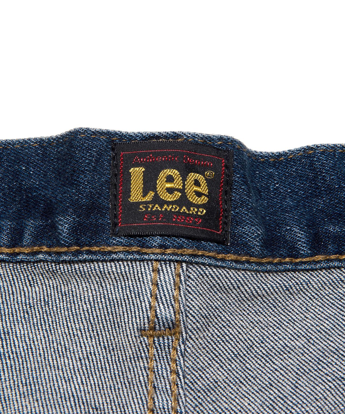 리(LEE) 맨 스탠다드핏 데님 팬츠 인디고 미듐