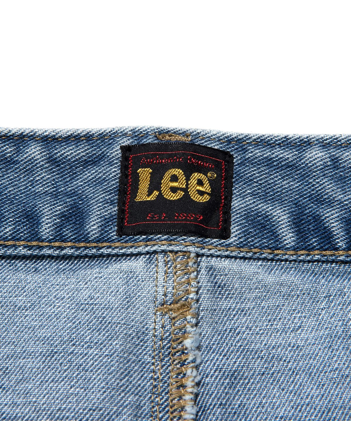리(LEE) 우먼 워싱 데님 맥시 스커트 인디고 라이트
