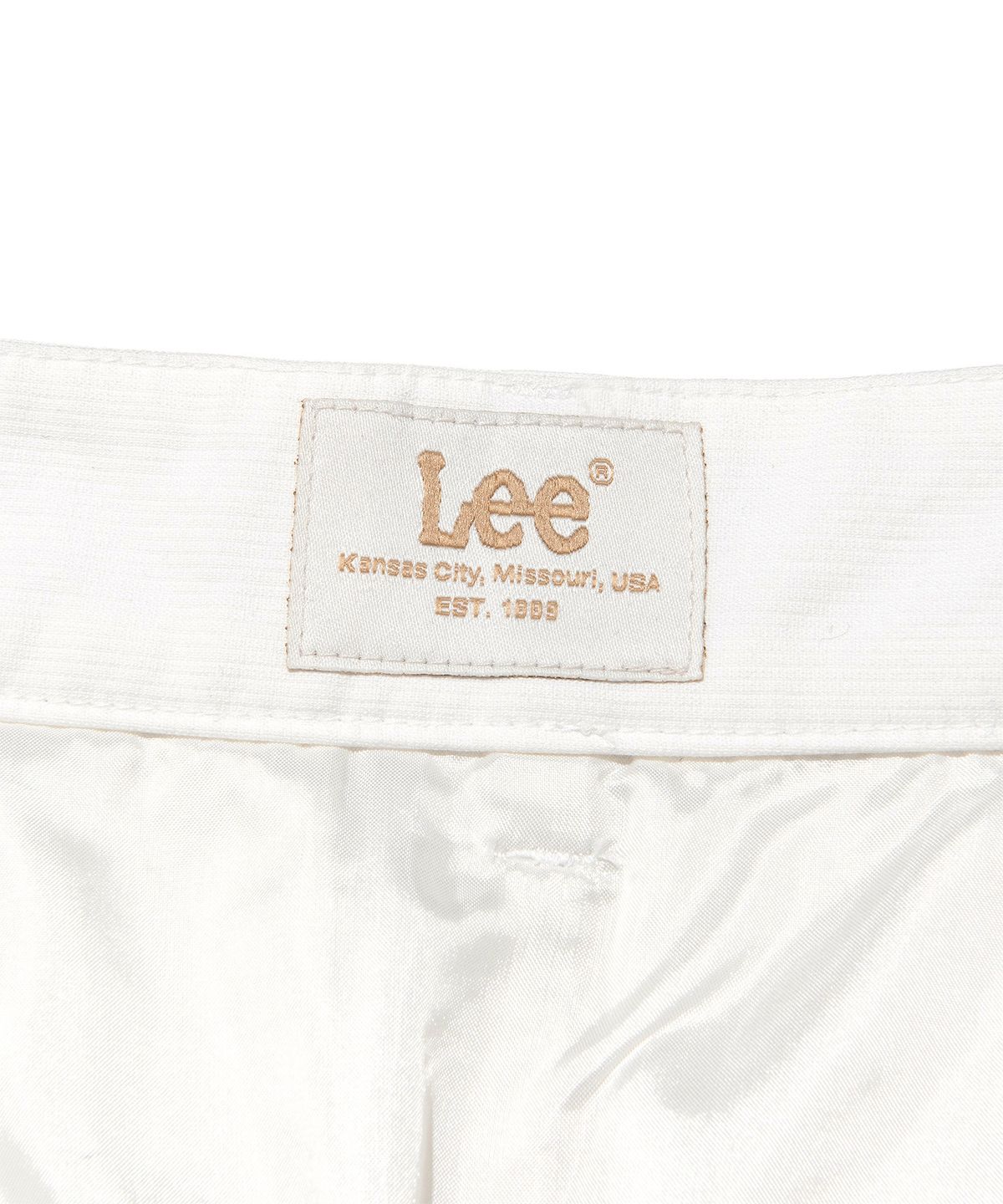 리(LEE) 우먼 코튼 미니 스커트 아이보리