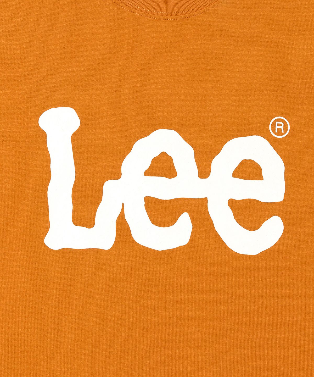 리(LEE) 빅 트위치 로고 반팔 티셔츠 오렌지