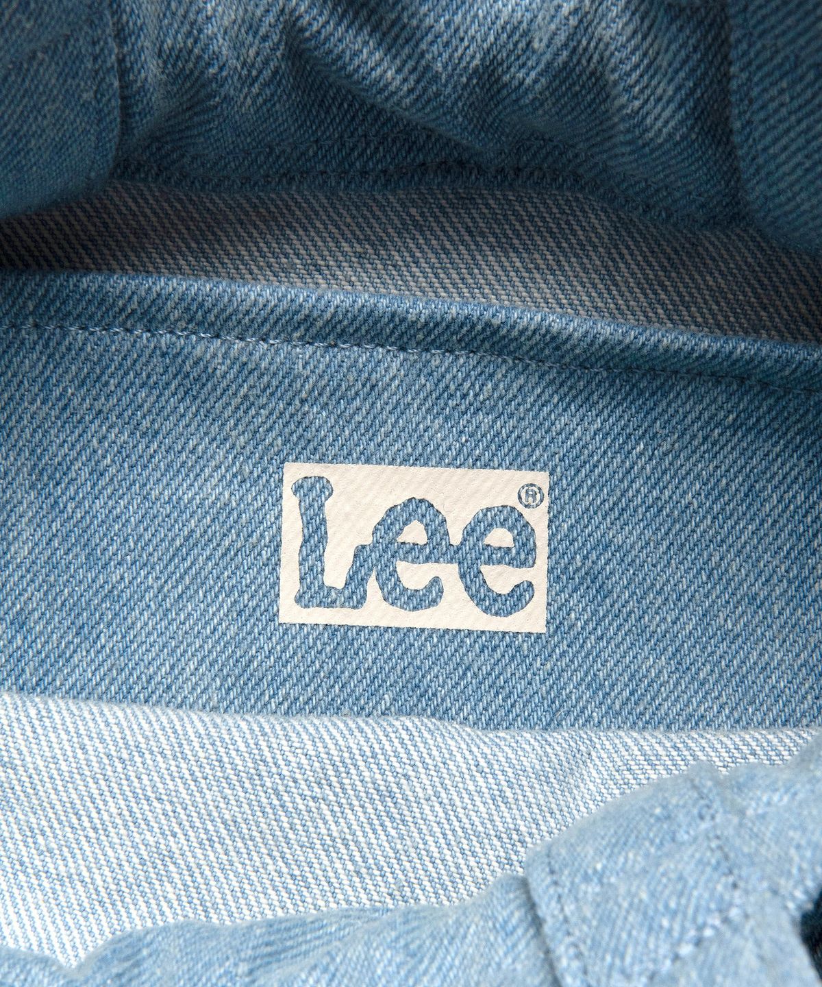 리(LEE) 미니 스트링 토트백 인디고 라이트