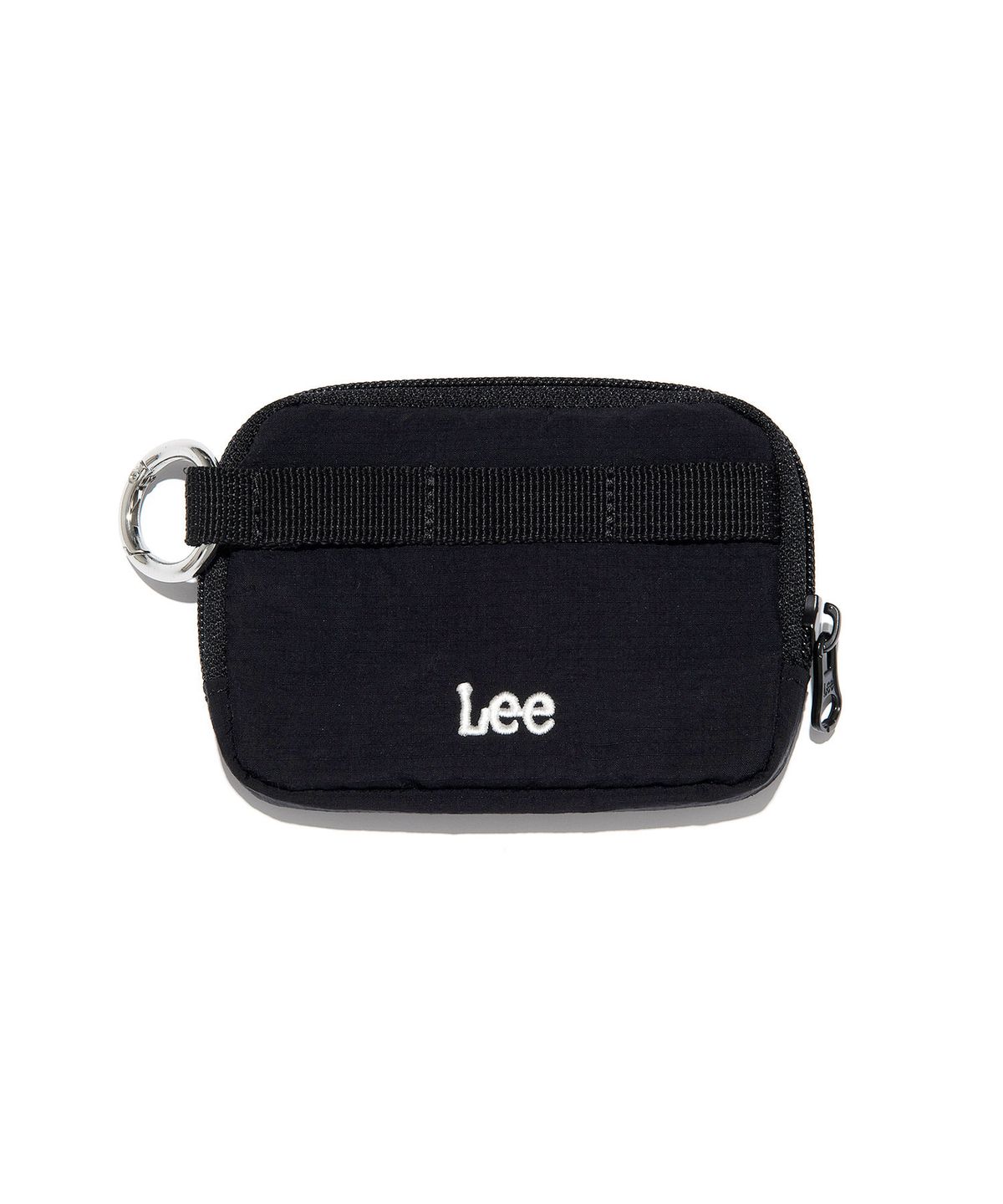 리(LEE) 나일론 포켓 카드 파우치 블랙