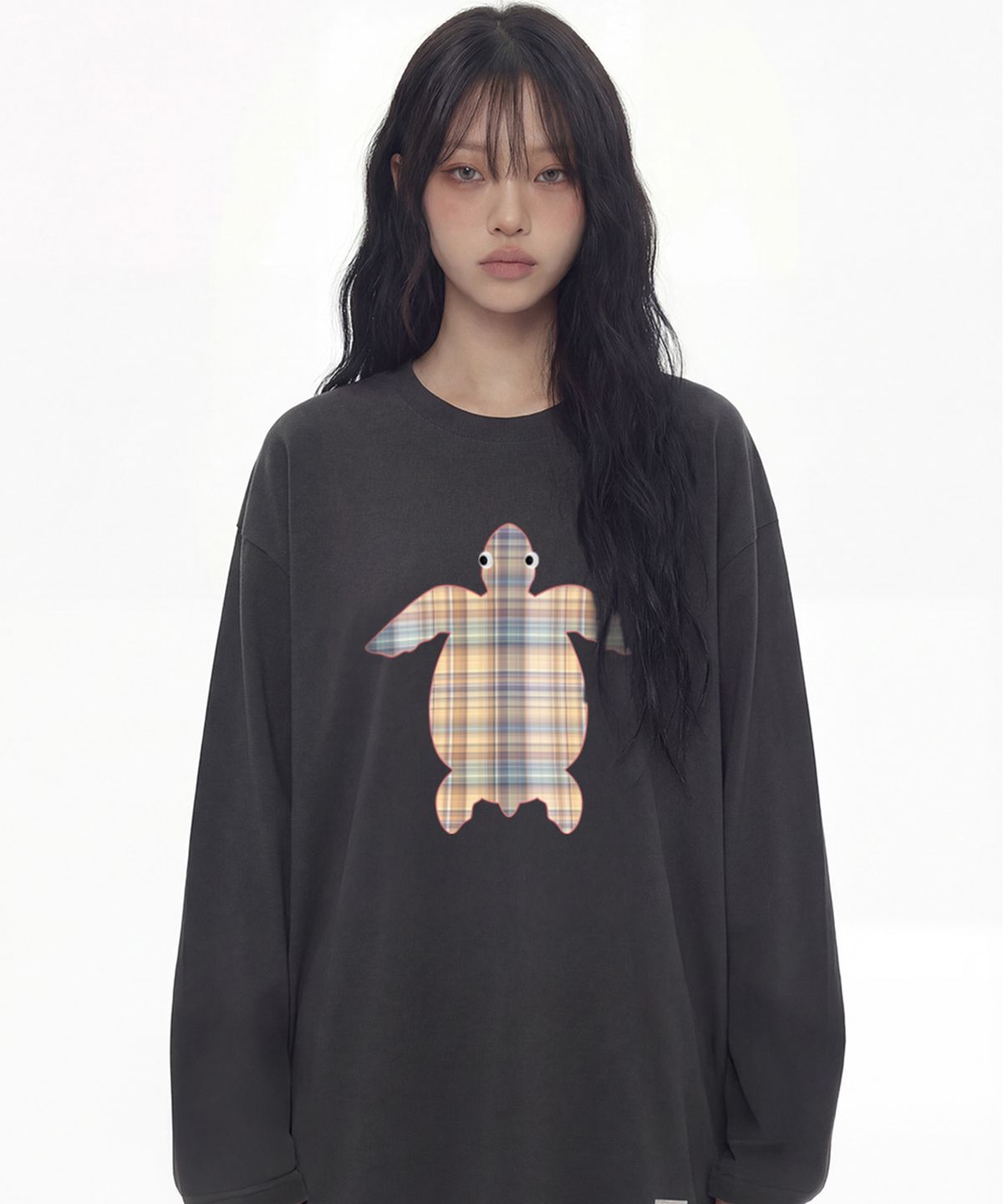 그레이버(GRAVER) [UNISEX]SEAFRIENDS 롱슬리브 티셔츠_3color