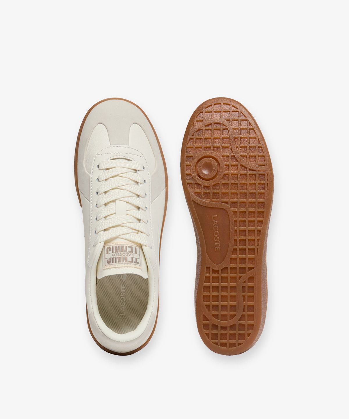 라코스테(LACOSTE) 여성 Baseshot Pro 레더 스니커즈 RZ0088W56G 40F