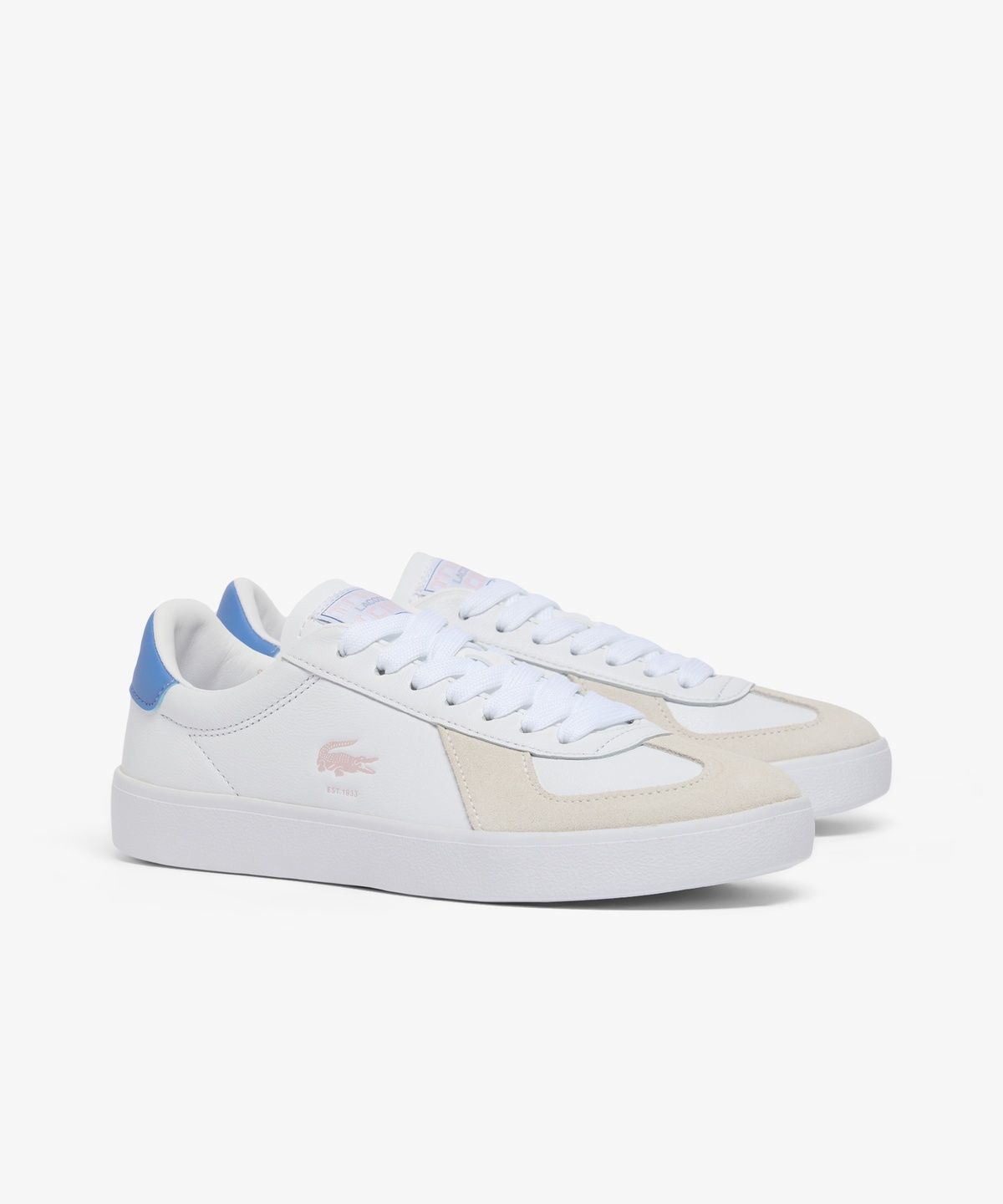 라코스테(LACOSTE) 여성 Baseshot Pro 레더 스니커즈 RZ0174W56G WO2
