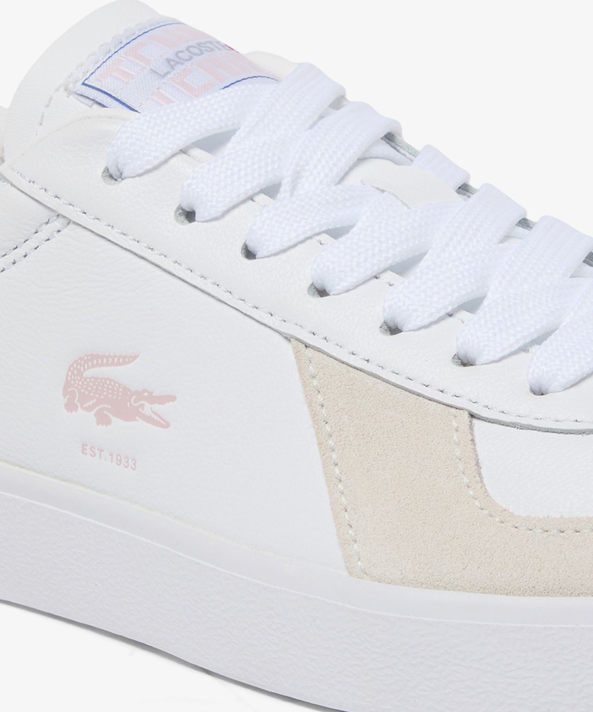 라코스테(LACOSTE) 여성 Baseshot Pro 레더 스니커즈 RZ0174W56G WO2