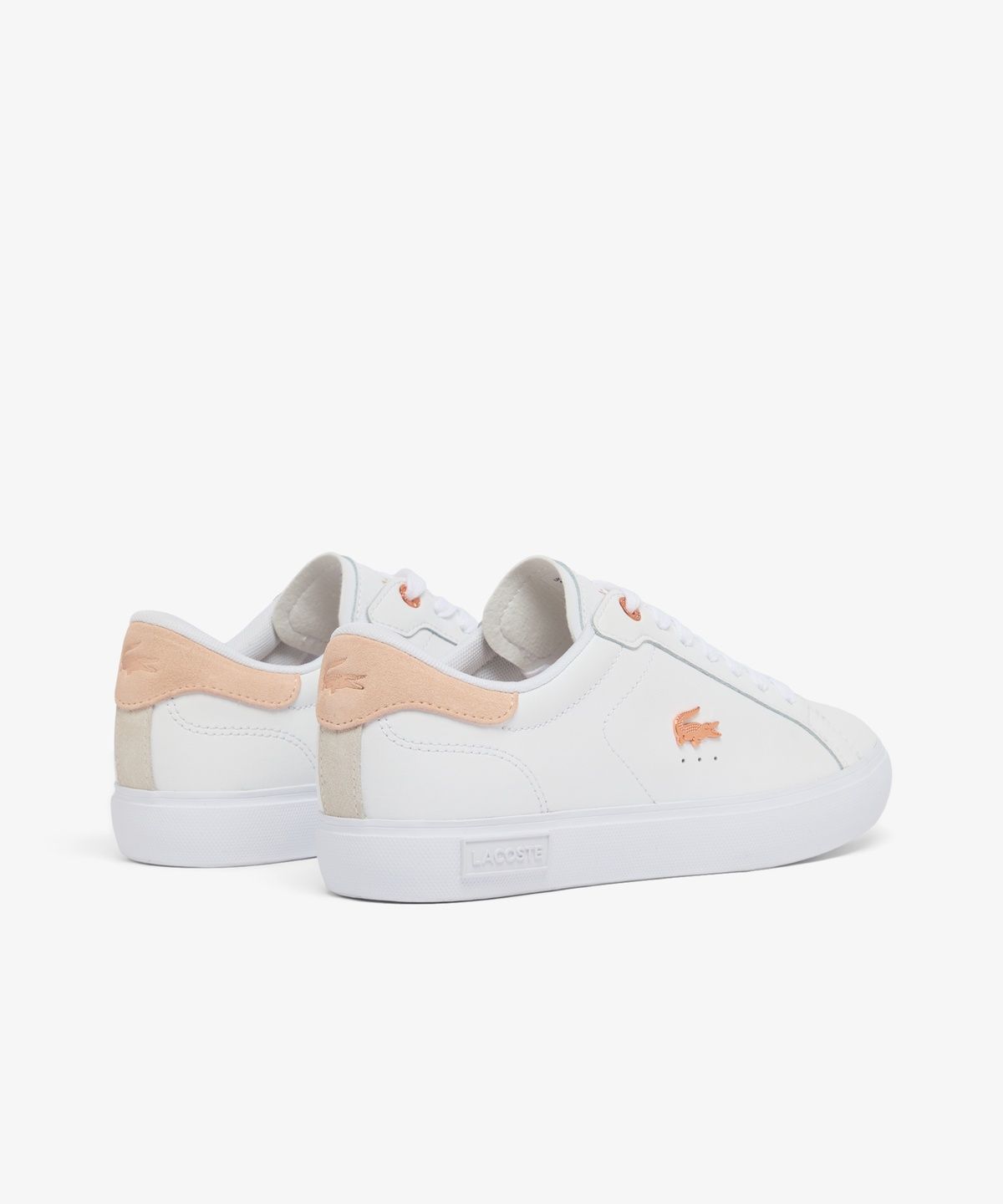라코스테(LACOSTE) 여성 Powercourt 레더 스니커즈 RZ0193W56G 1Y9