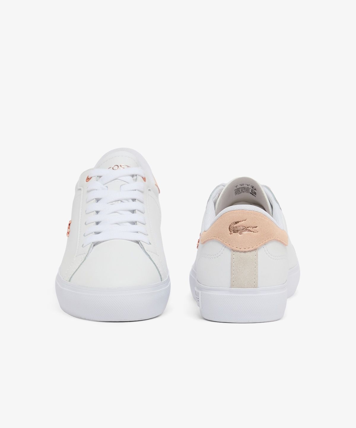라코스테(LACOSTE) 여성 Powercourt 레더 스니커즈 RZ0193W56G 1Y9