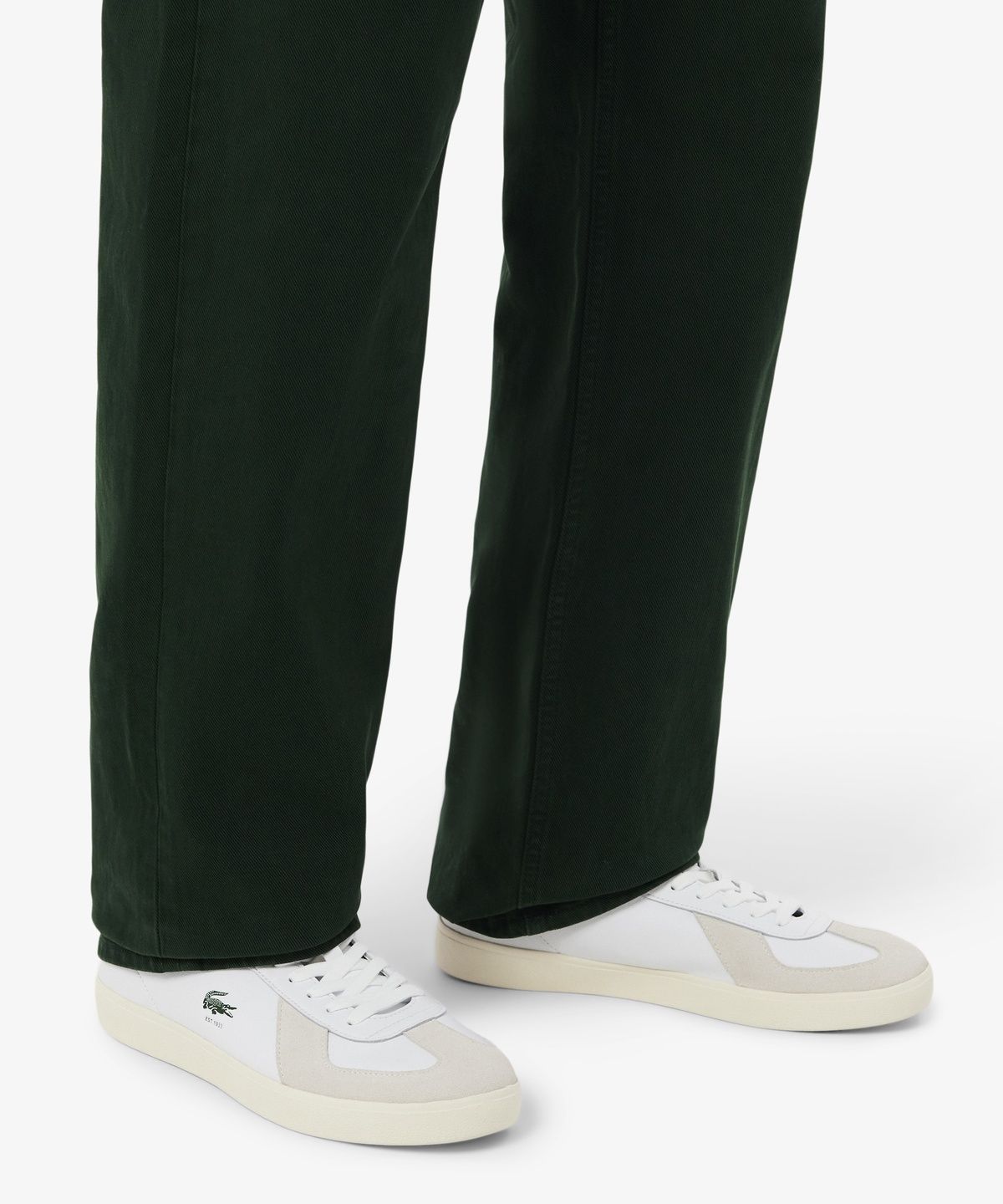 라코스테(LACOSTE) 남성 Baseshot Pro 레더 스니커즈 RZ9063M56G 65T
