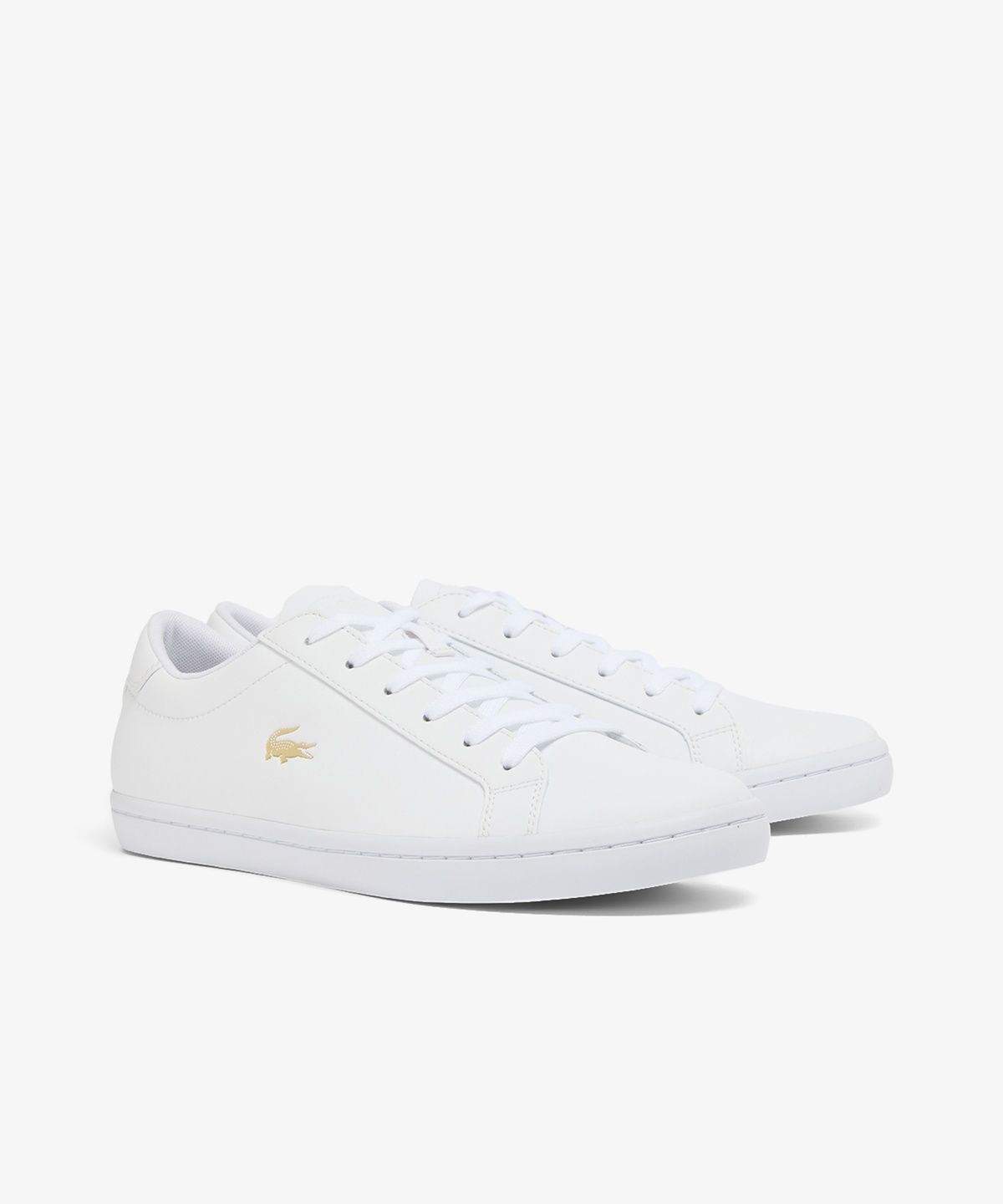 라코스테(LACOSTE) 남성 Straightset 2.0 레더 스니커즈 RZ7166M56G 216