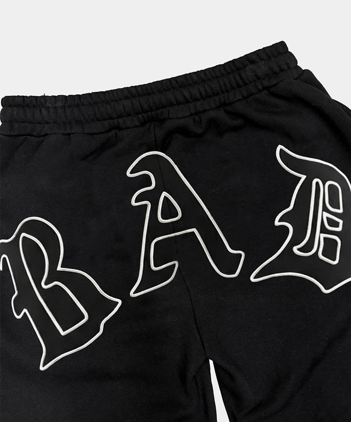 배드블러드(BADBLOOD) Titan Stroke Baggy Joggers - Black