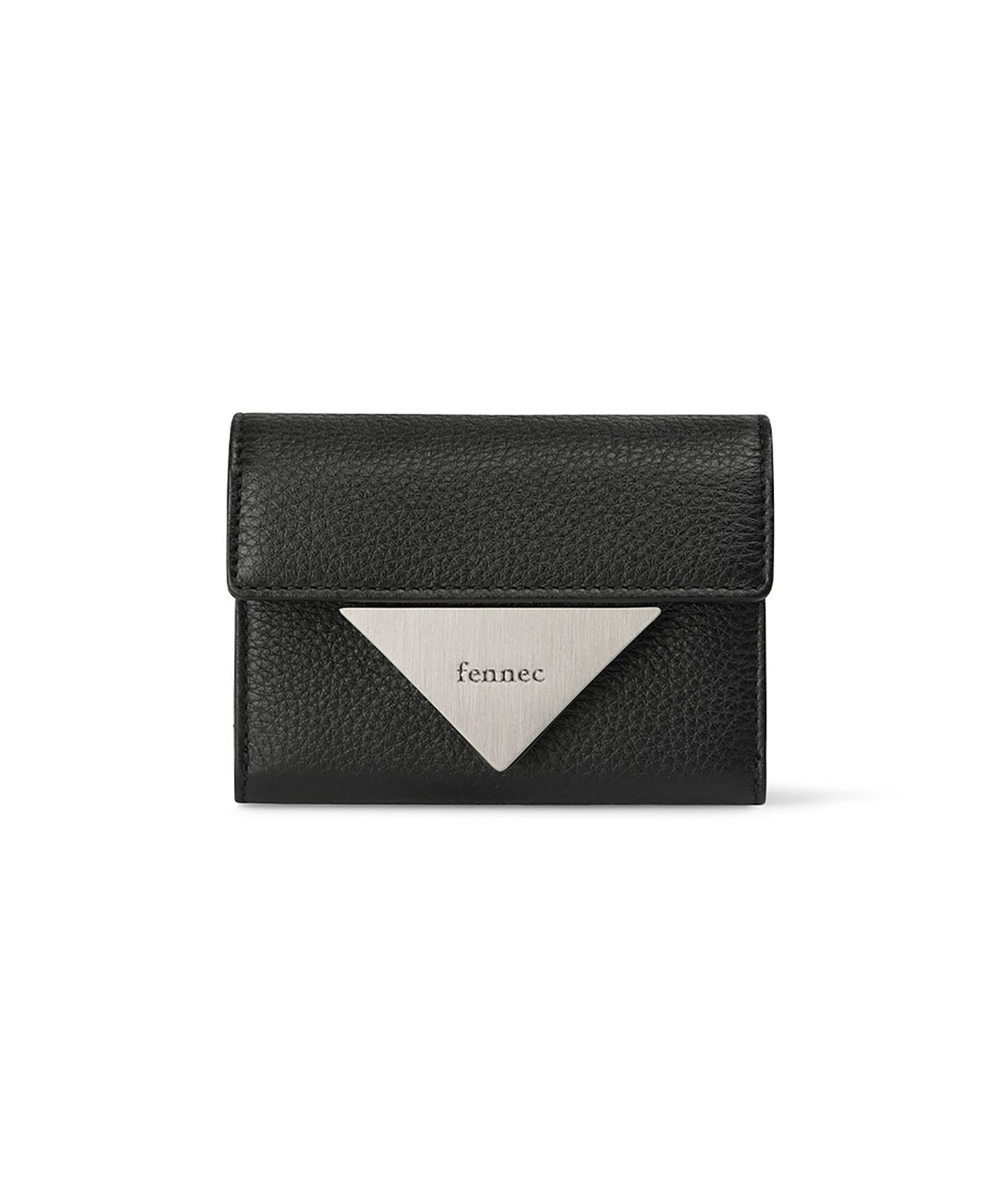 페넥(FENNEC) TRIANGLE DOCO WALLET - PEBBLE BLACK