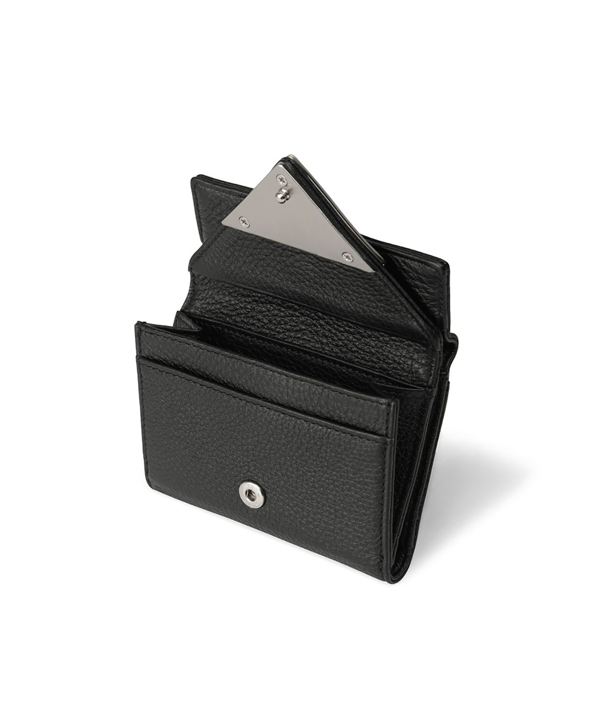 페넥(FENNEC) TRIANGLE DOCO WALLET - PEBBLE BLACK