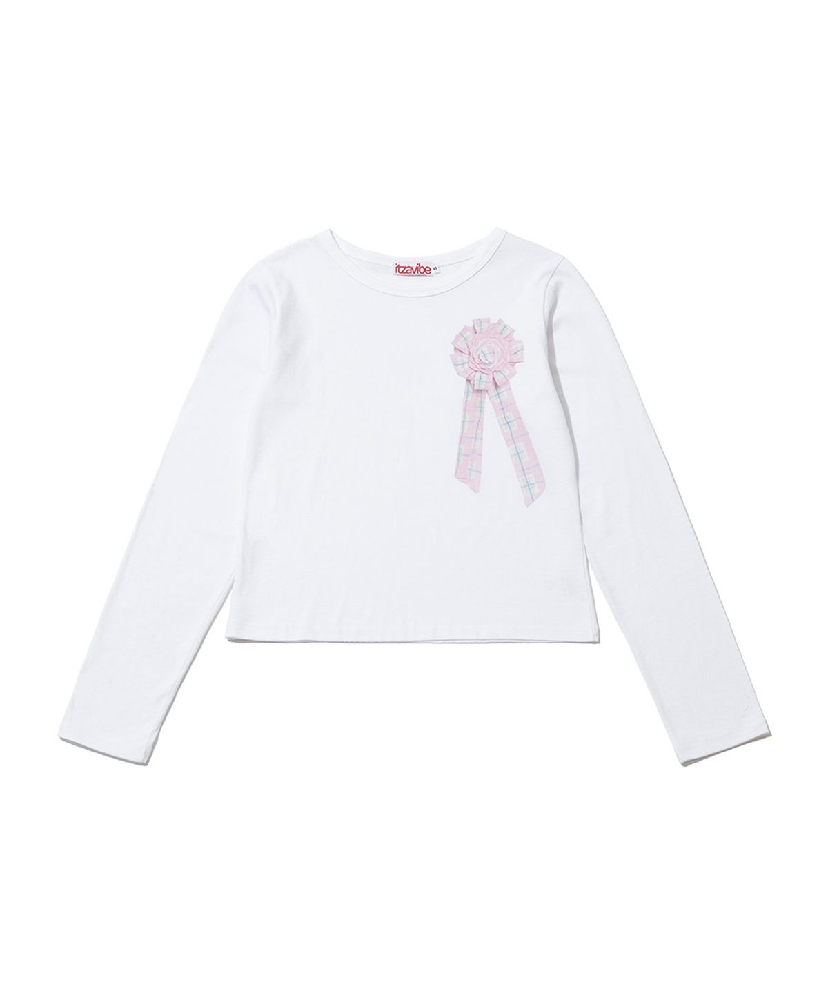 잇자바이브(ITZAVIBE) CORSAGE SIDE POINT SLIM LONG SLEEVE