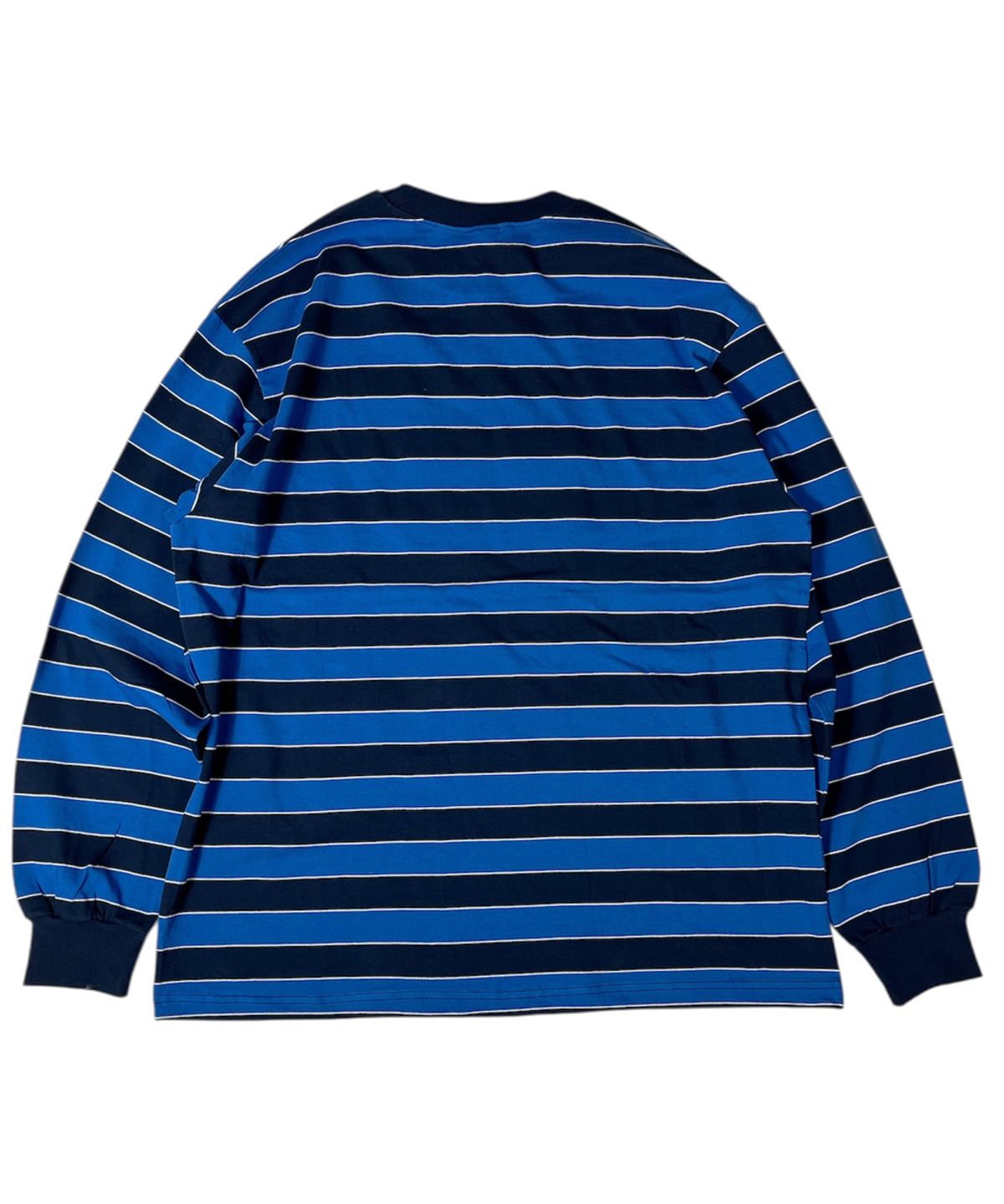 스케이터락(SK8ER ROCK) Old School Stripe T-shirt ((blue*navy))