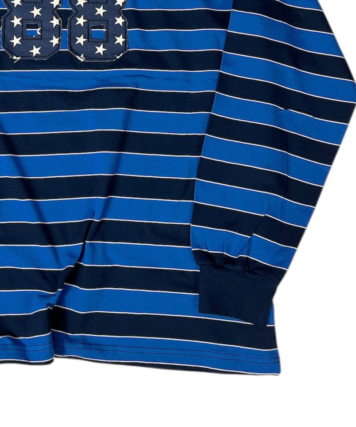 스케이터락(SK8ER ROCK) Old School Stripe T-shirt ((blue*navy))