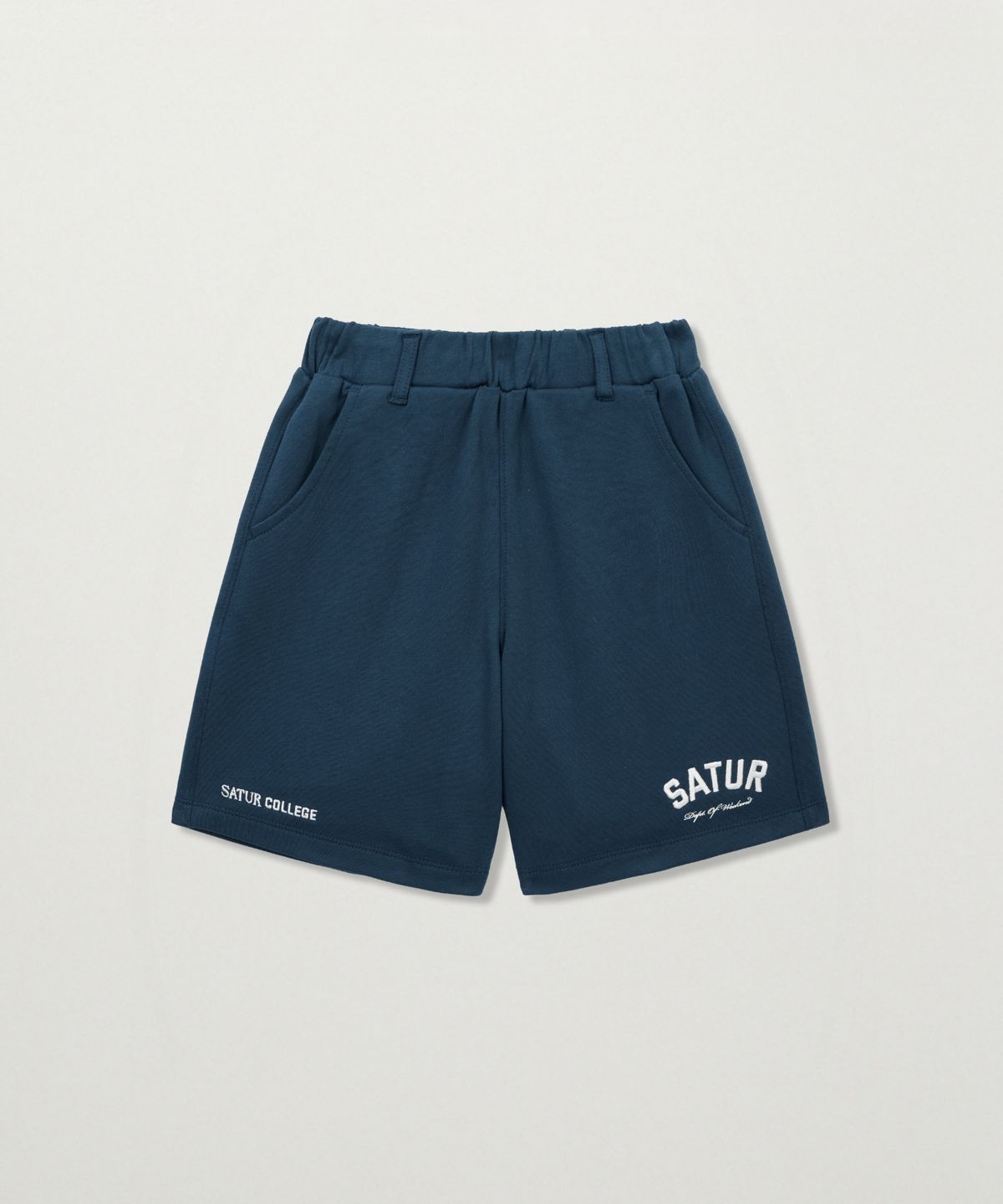 세터 키즈(SATUR KIDS) (K) 그래픽 포인트 쇼츠 네이비