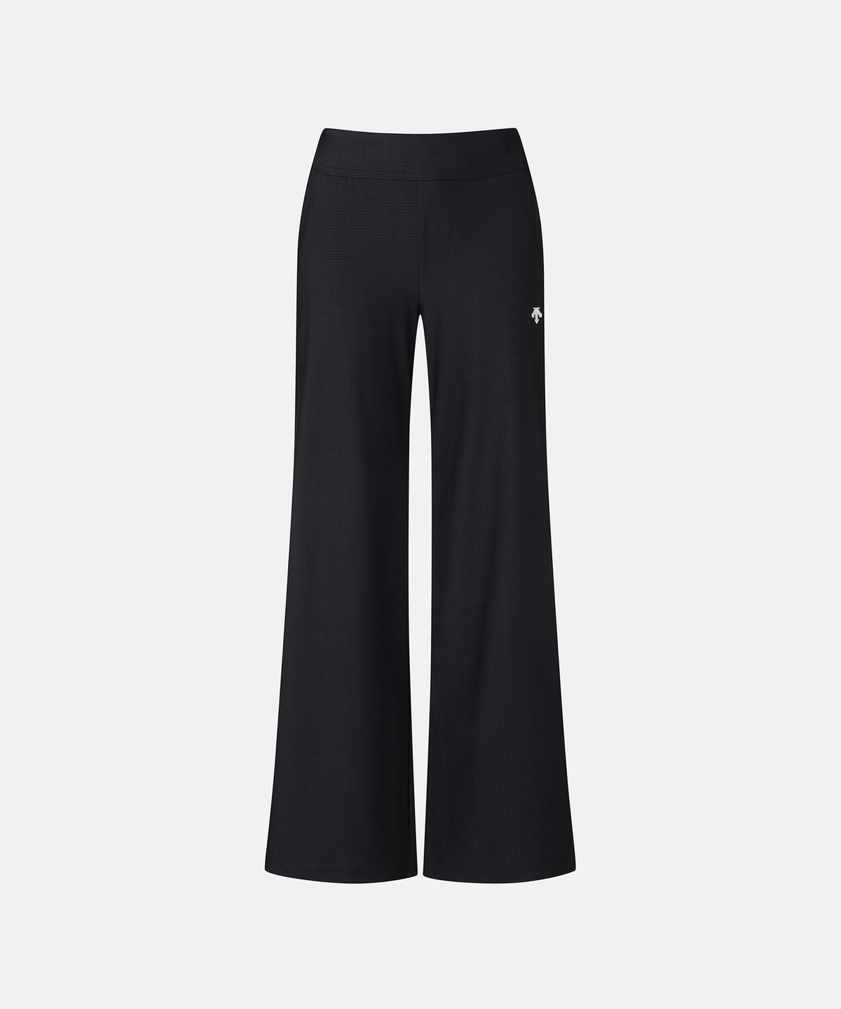 데상트(DESCENTE) 우먼스 골지 트레이닝 팬츠 블랙 B 타입 SR122PFP13